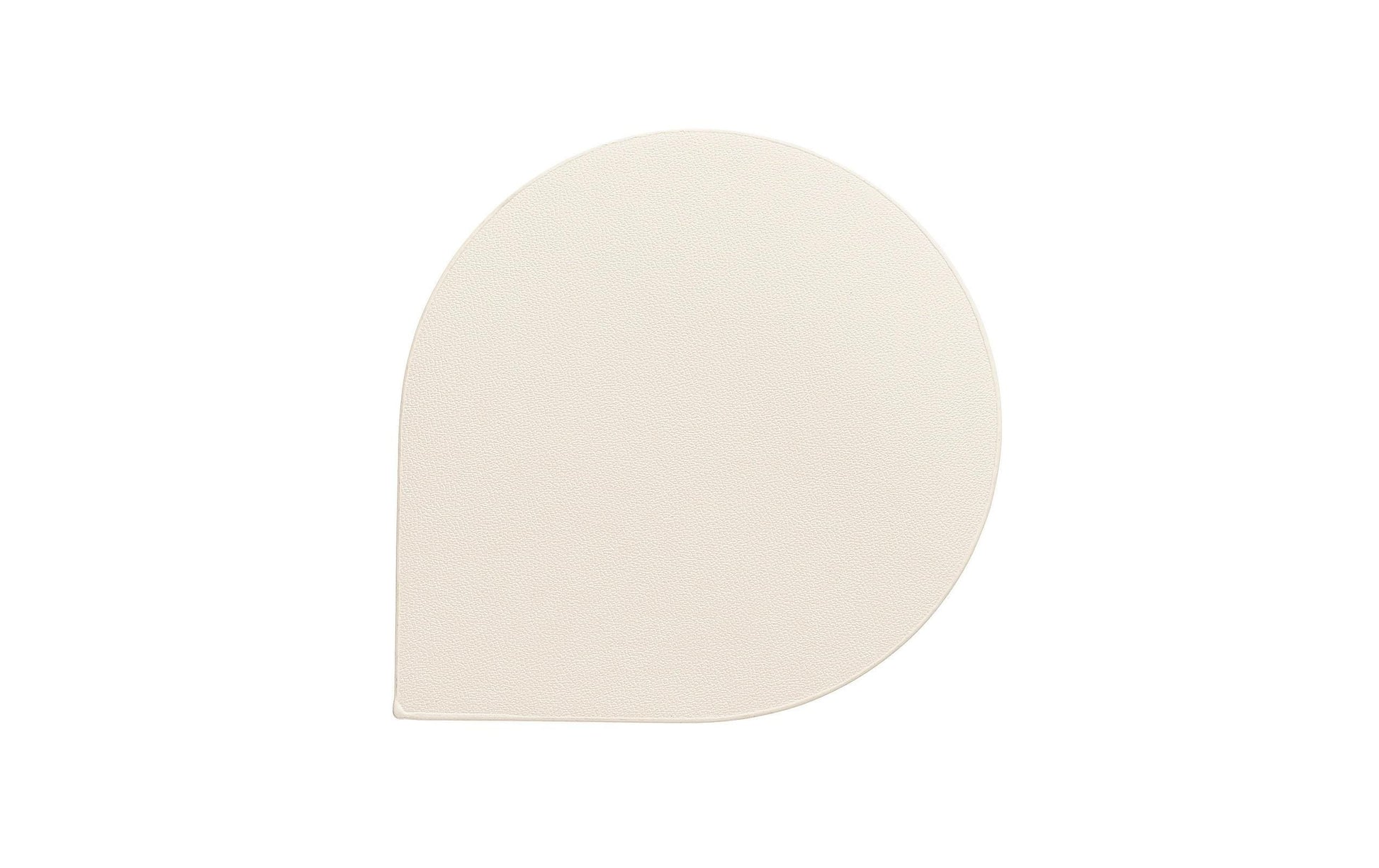Kela Glasuntersetzer – 4er Set, 10,0 × 10,0 cm, Kunstleder, Weiss