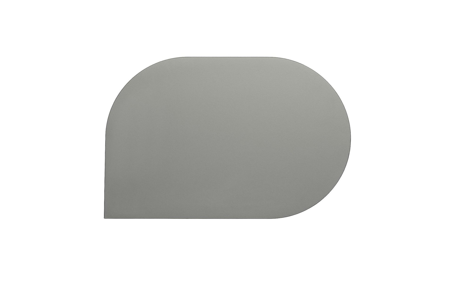 Kela Tischset – Kunstleder (PU), Hellgrau, 45 × 30 cm