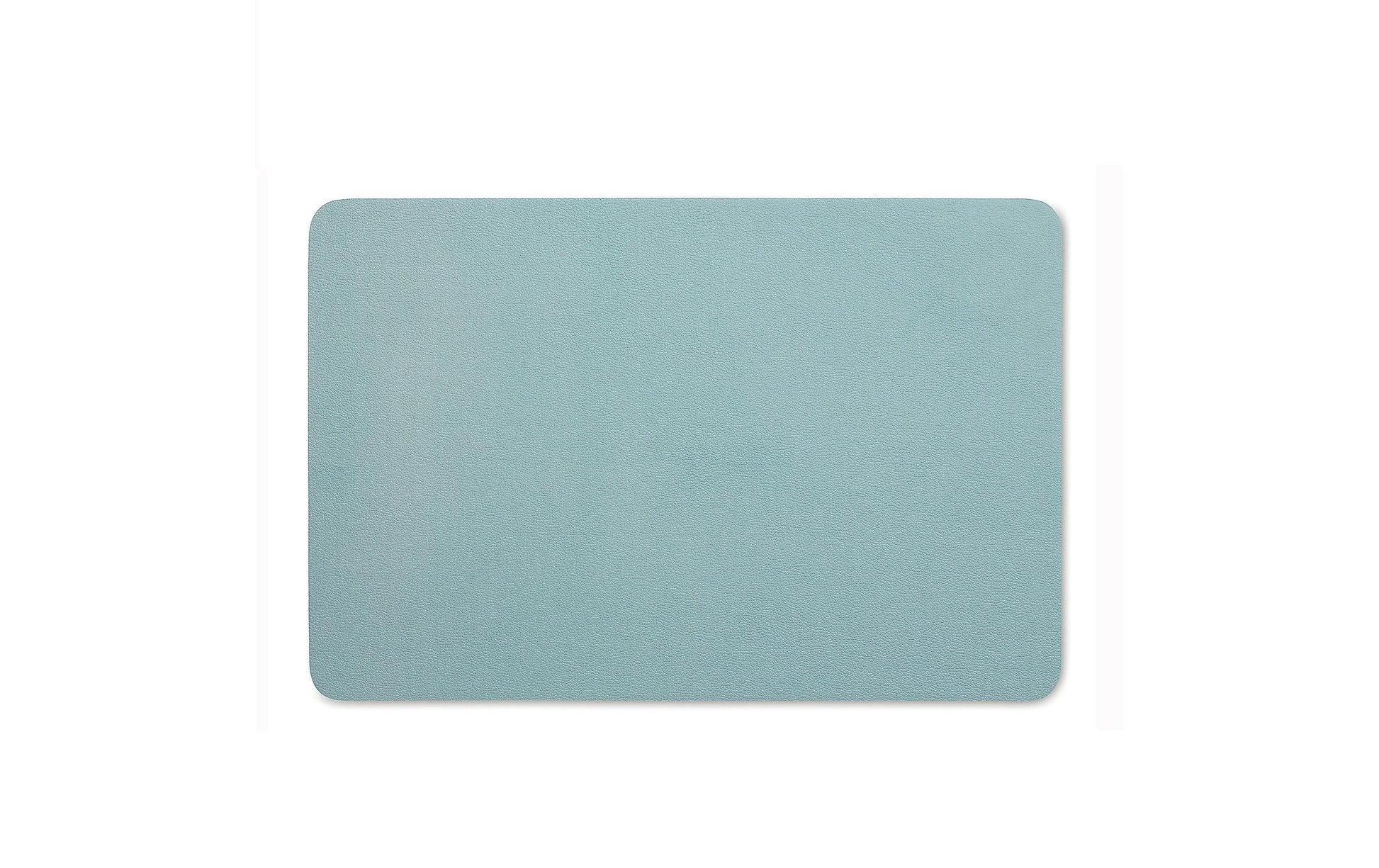 Kela Tischset Kimara – Kunstleder (PU), Hellblau, 45 × 30 cm