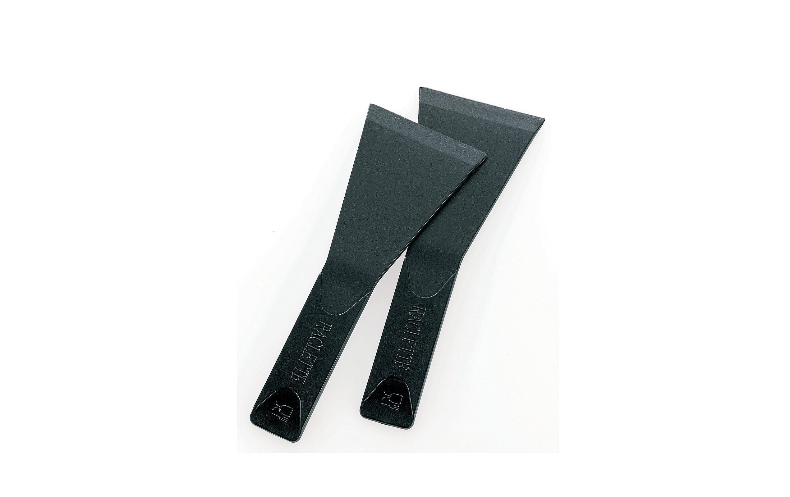 Kela Raclette-Spachtel 8 Stk., 5 × 13 cm, Kunststoff, Schwarz, spülmaschinenfest