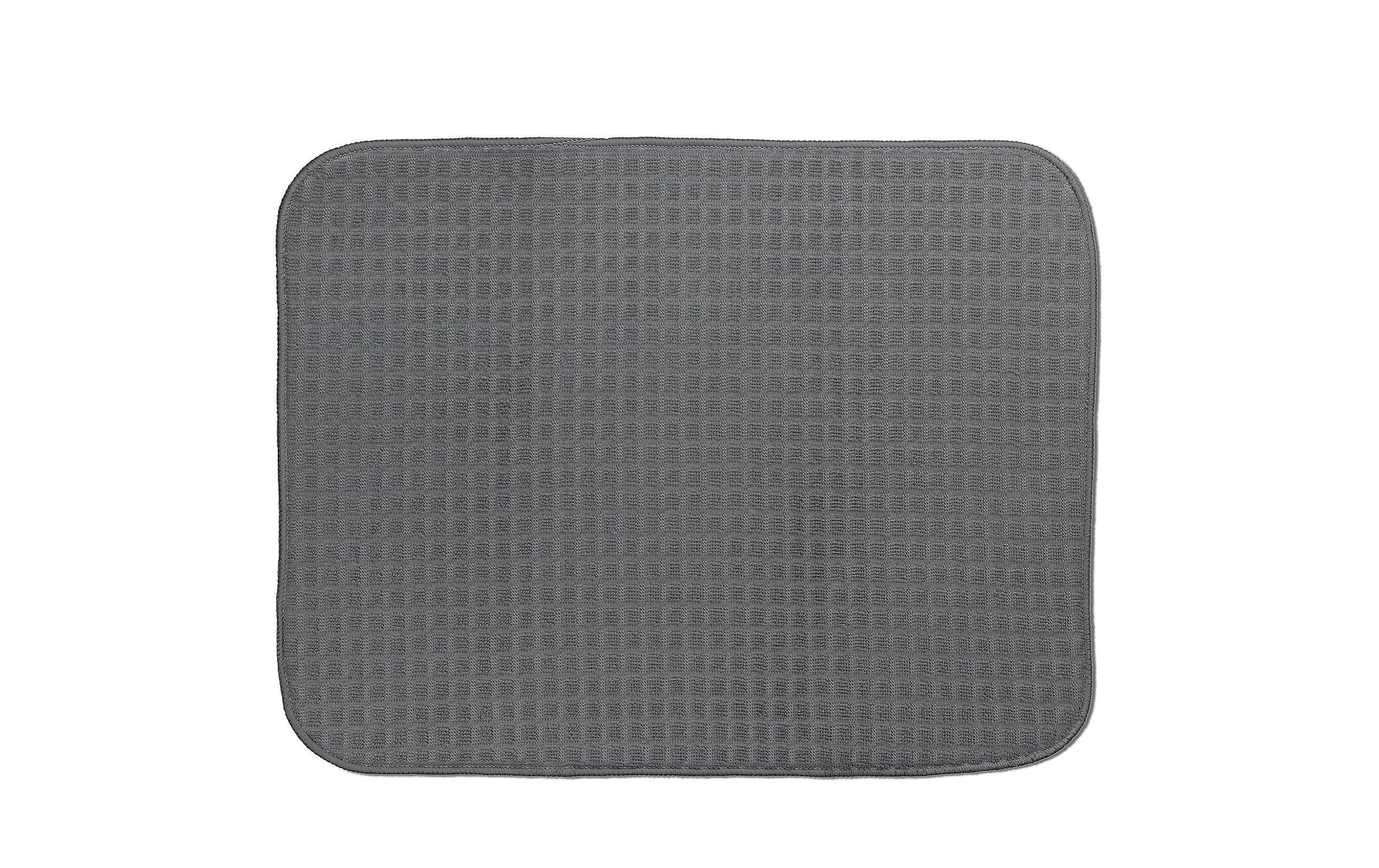 Kela Abtropfmatte 38 × 50 × 0,5 cm, Polyester (PES), Anthrazit