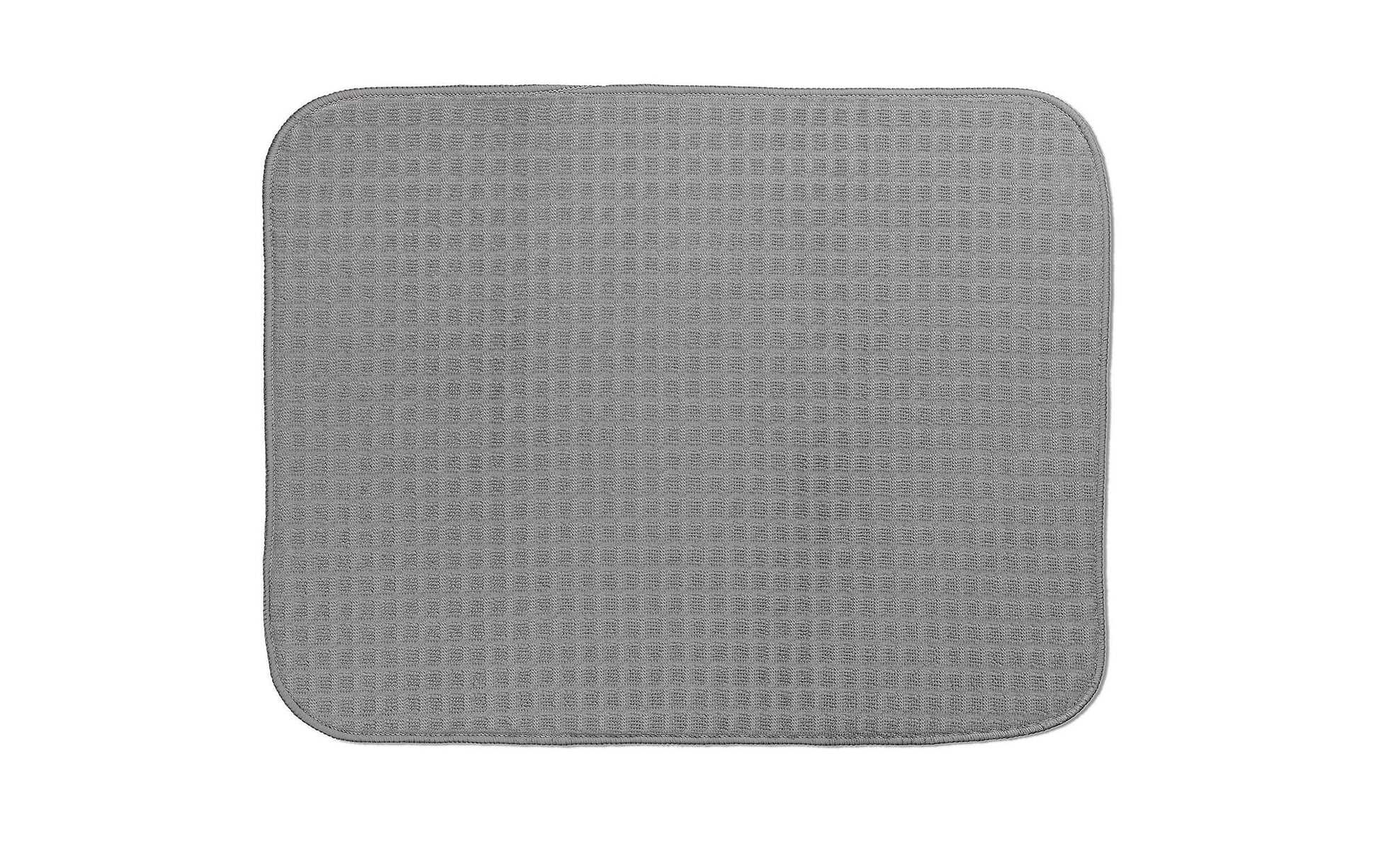 Kela Abtropfmatte 38 × 50 × 0,5 cm, Polyester (PES), Grau
