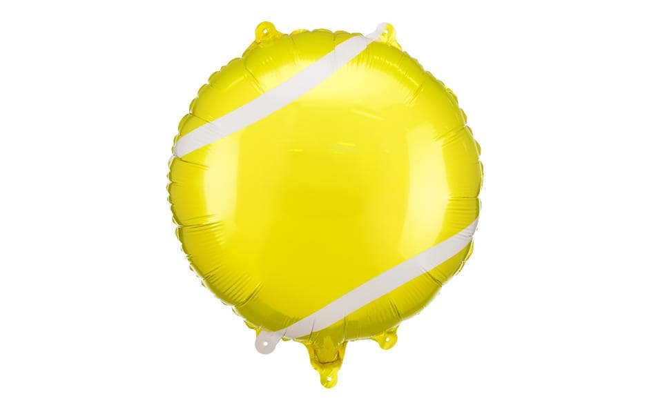PartyDeco Folienballon Ball – Gelb – 35 × 35 cm – 1 Stk