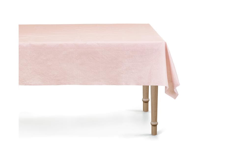 PartyDeco Tischdecke – 180×120 cm, Synthetisch, Rosa