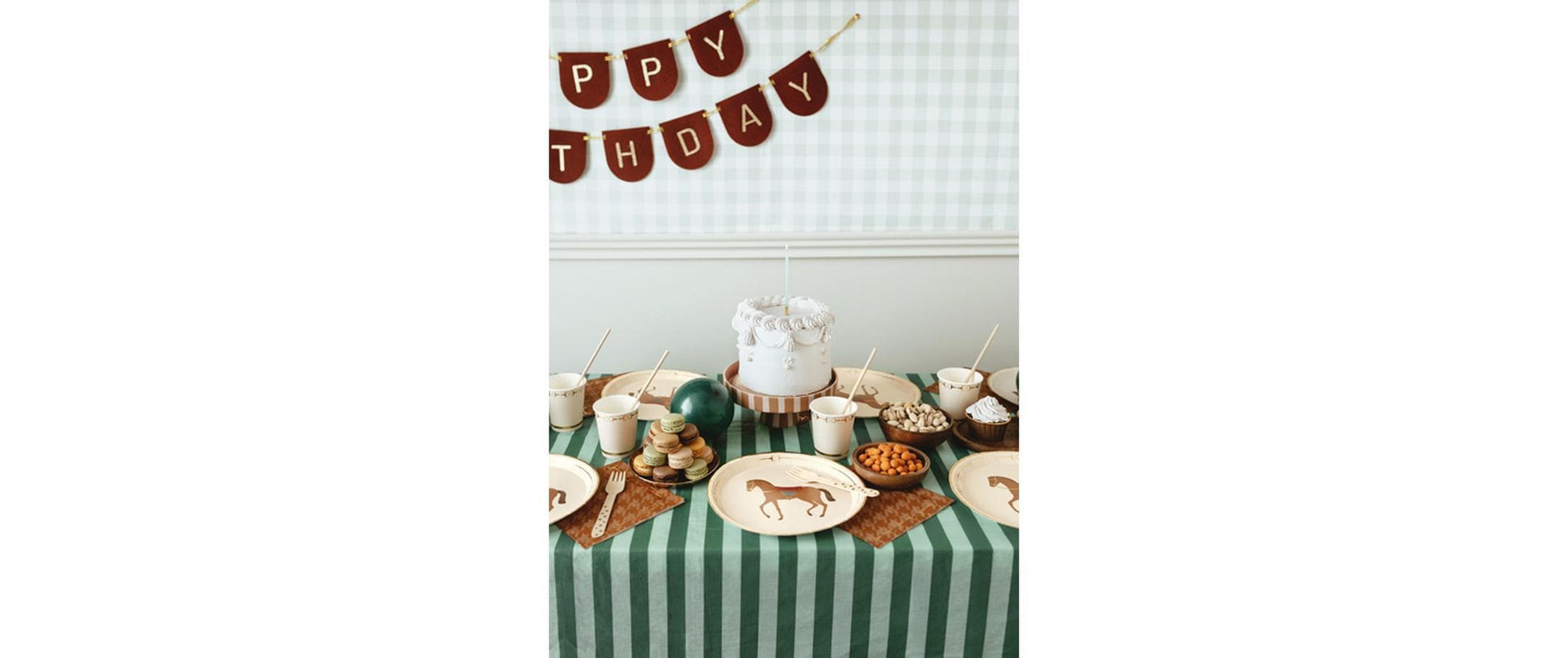 PartyDeco Teller, Papier/Karton – Ø 23 cm, mehrfarbig – 1 Stk.