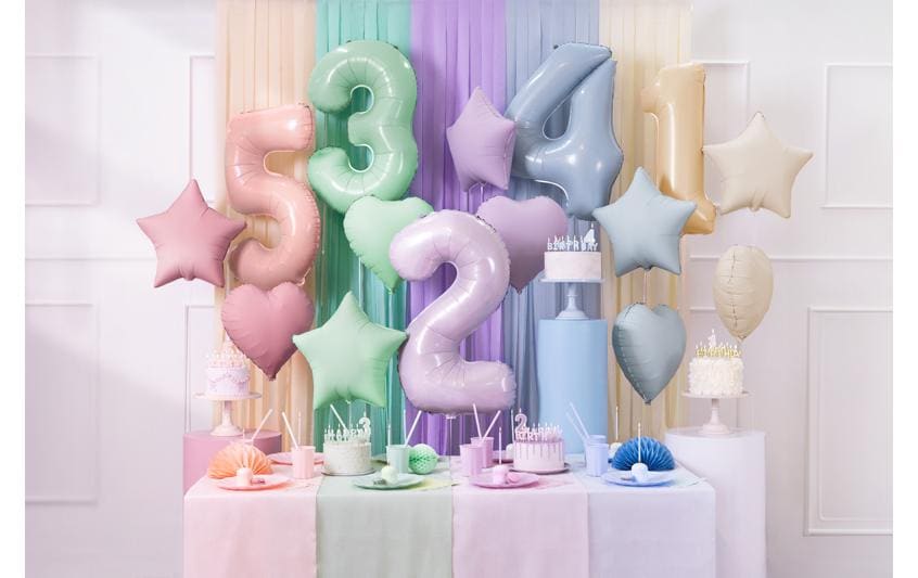 PartyDeco Tischdecke – hellblau – 180 × 120 cm – Kunststoff – 1 Stück