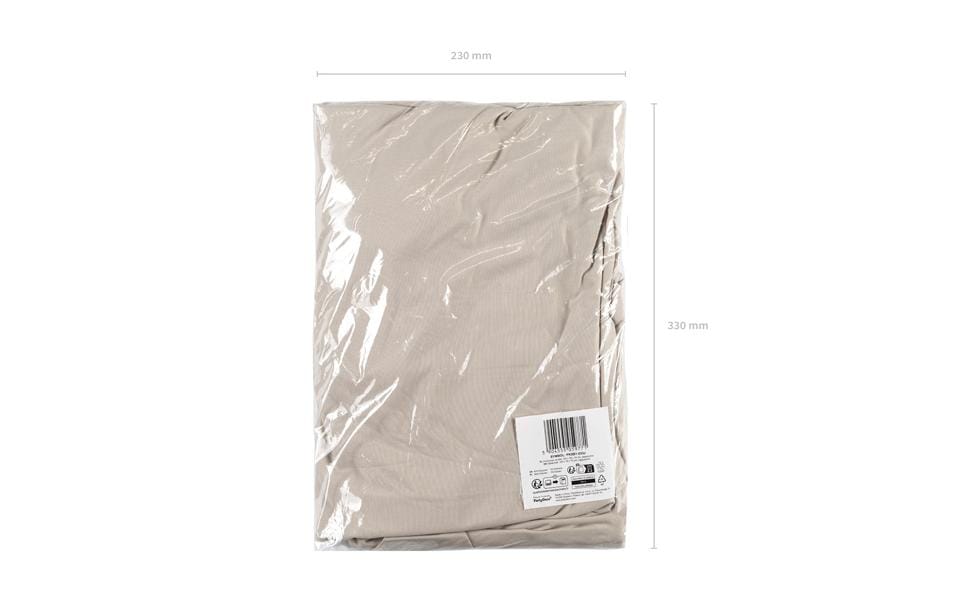 PartyDeco Tischdecke Polyester Beige – 183 × 74 cm