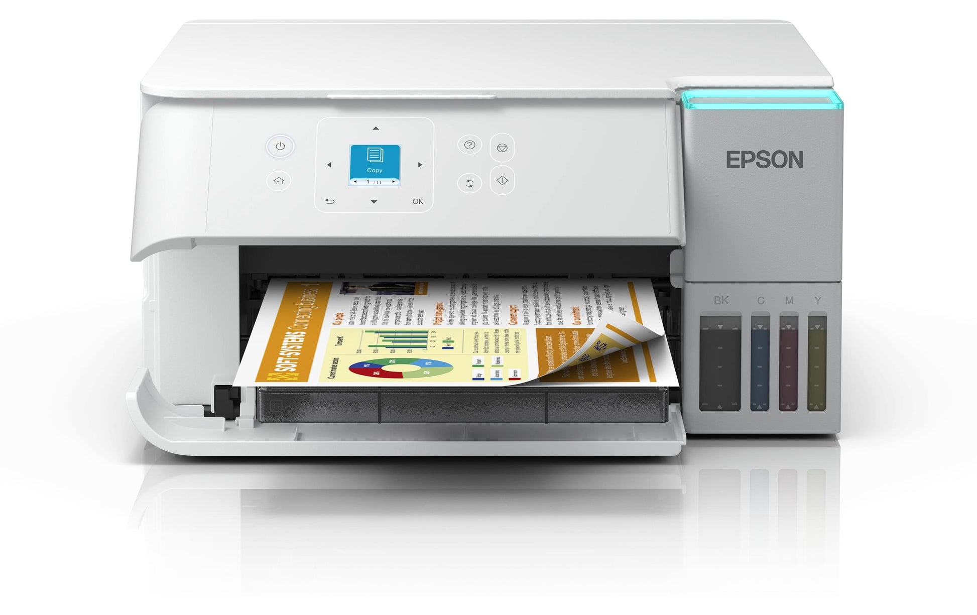 Epson EcoTank ET-2956 – 3-in-1 Tintenstrahl Farbe – A4 – Duplex, ADF – WLAN