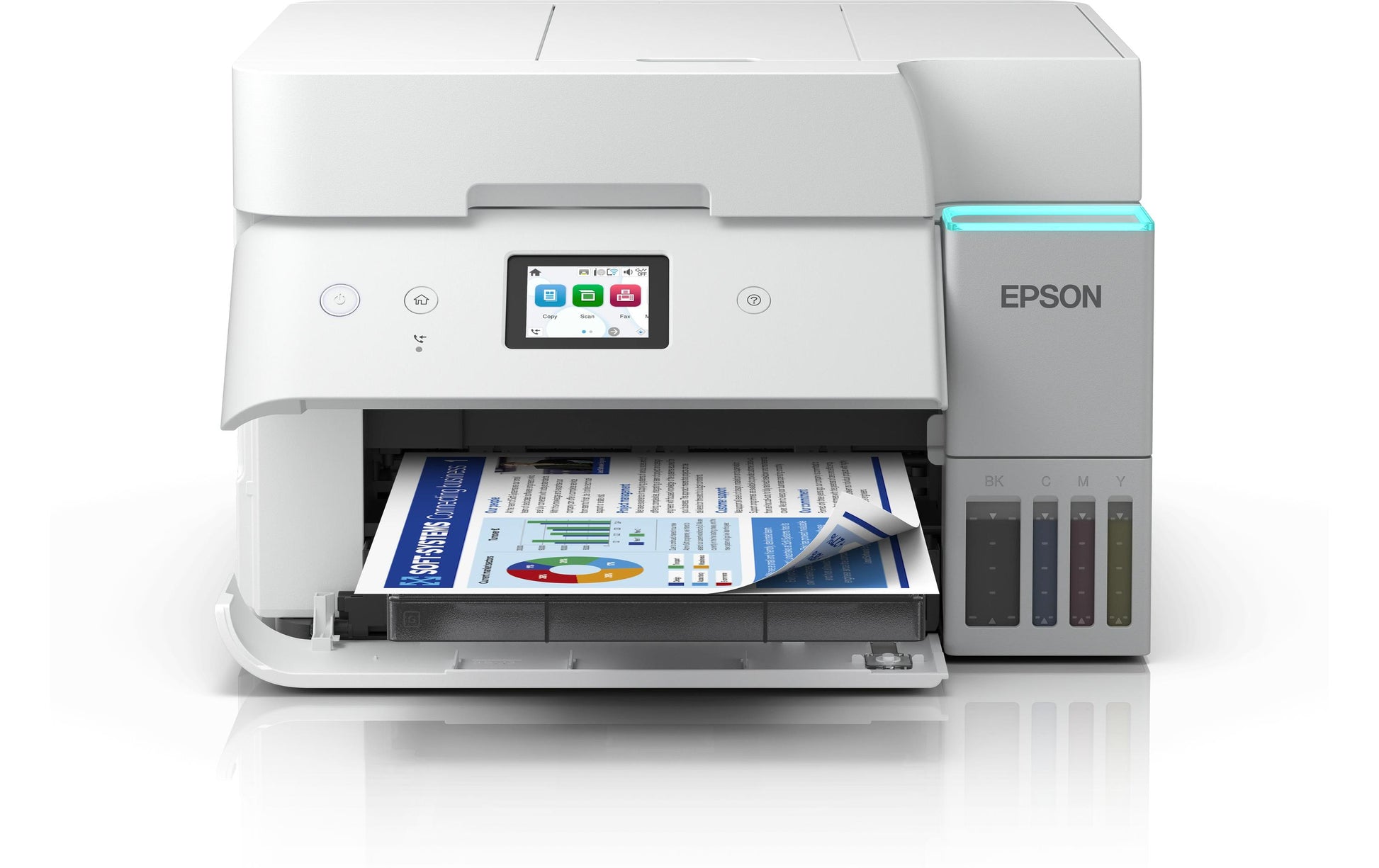 Epson EcoTank ET-4956 – 4-in-1 Tintenstrahl Farbe – A4 – Duplex, ADF (Duplex) – USB
