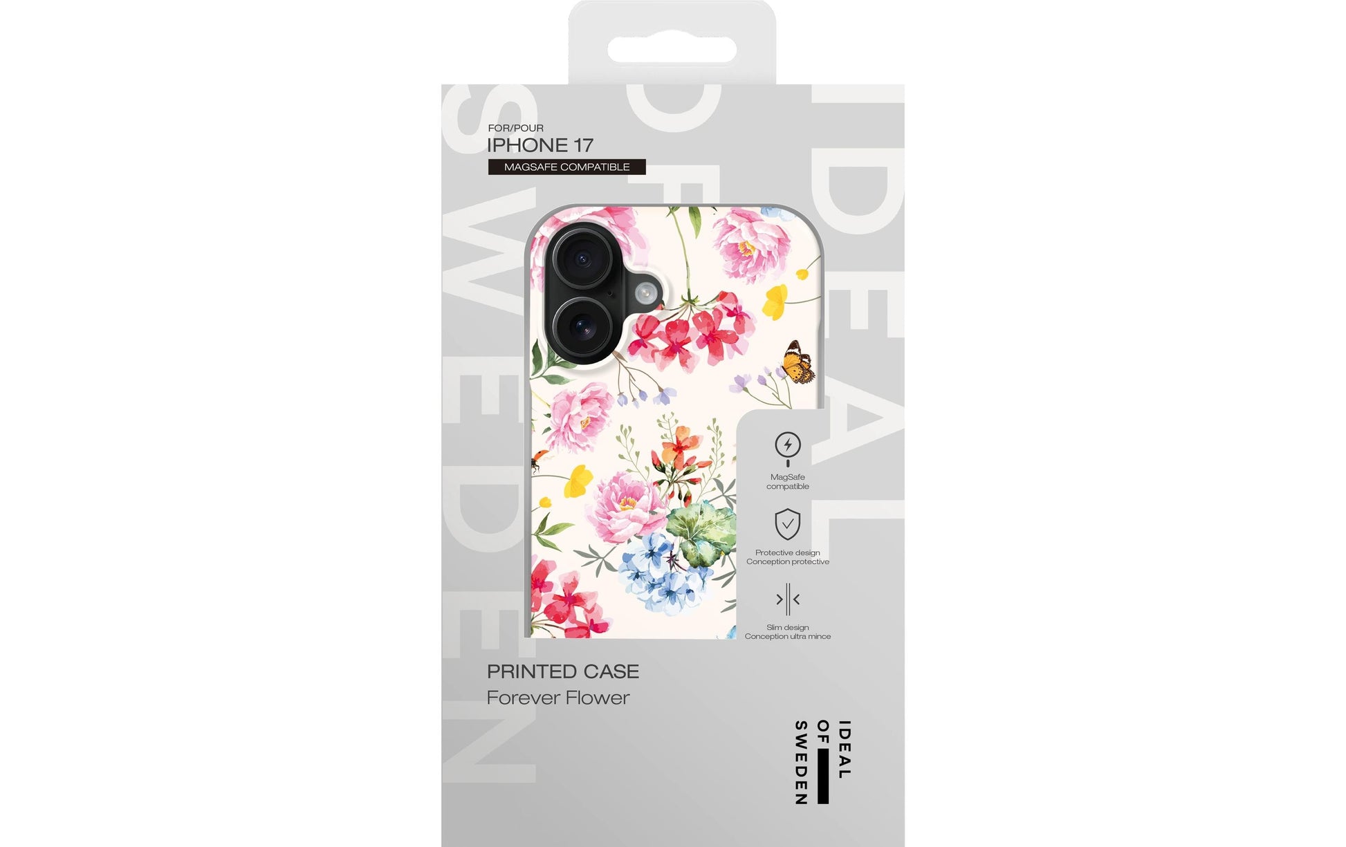 iDeal of Sweden Backcover Forever Flower – für Apple iPhone 17 – PC, MagSafe-kompatibel