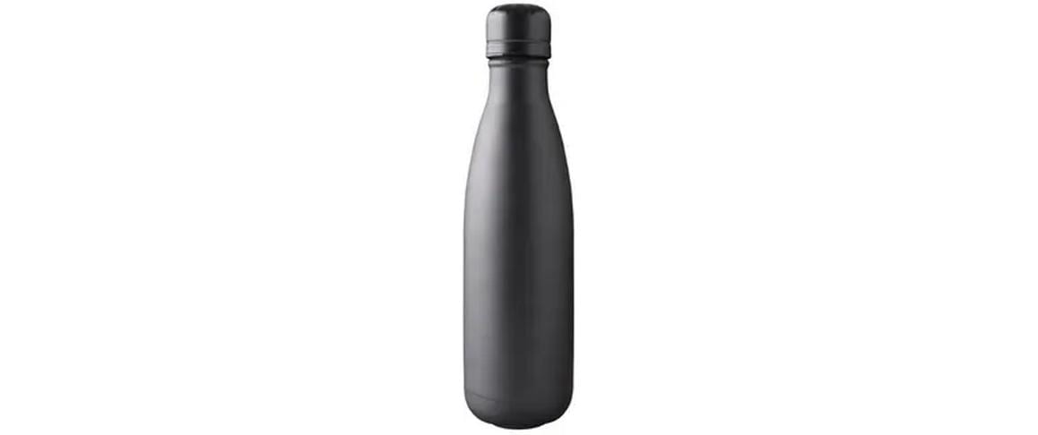 Gault millau Isolierflasche 500 ml – doppelwandig, Edelstahl, Schwarz
