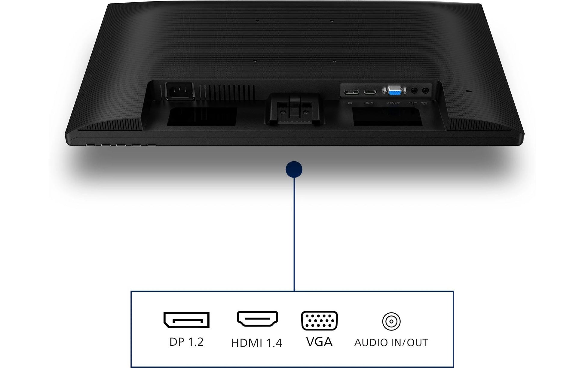 Philips 24B2N2200/00 – Monitor, 24", 1920 × 1080 (Full HD), IPS, 120 Hz, Integrierte Lautsprecher, Schwarz