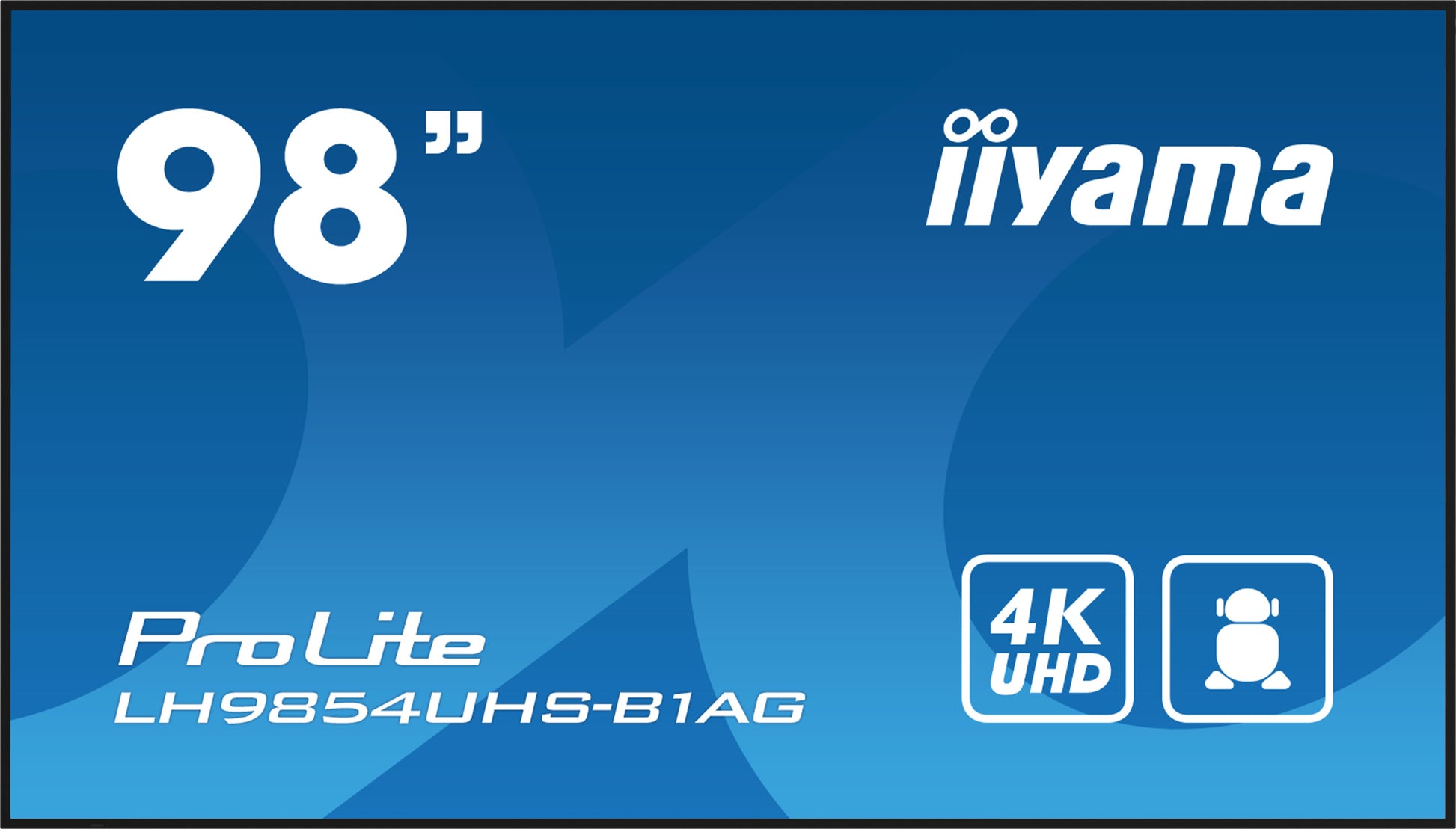 iiyama LH9854UHS-B1AG – 97,5" Public Display LED UHD 4K
