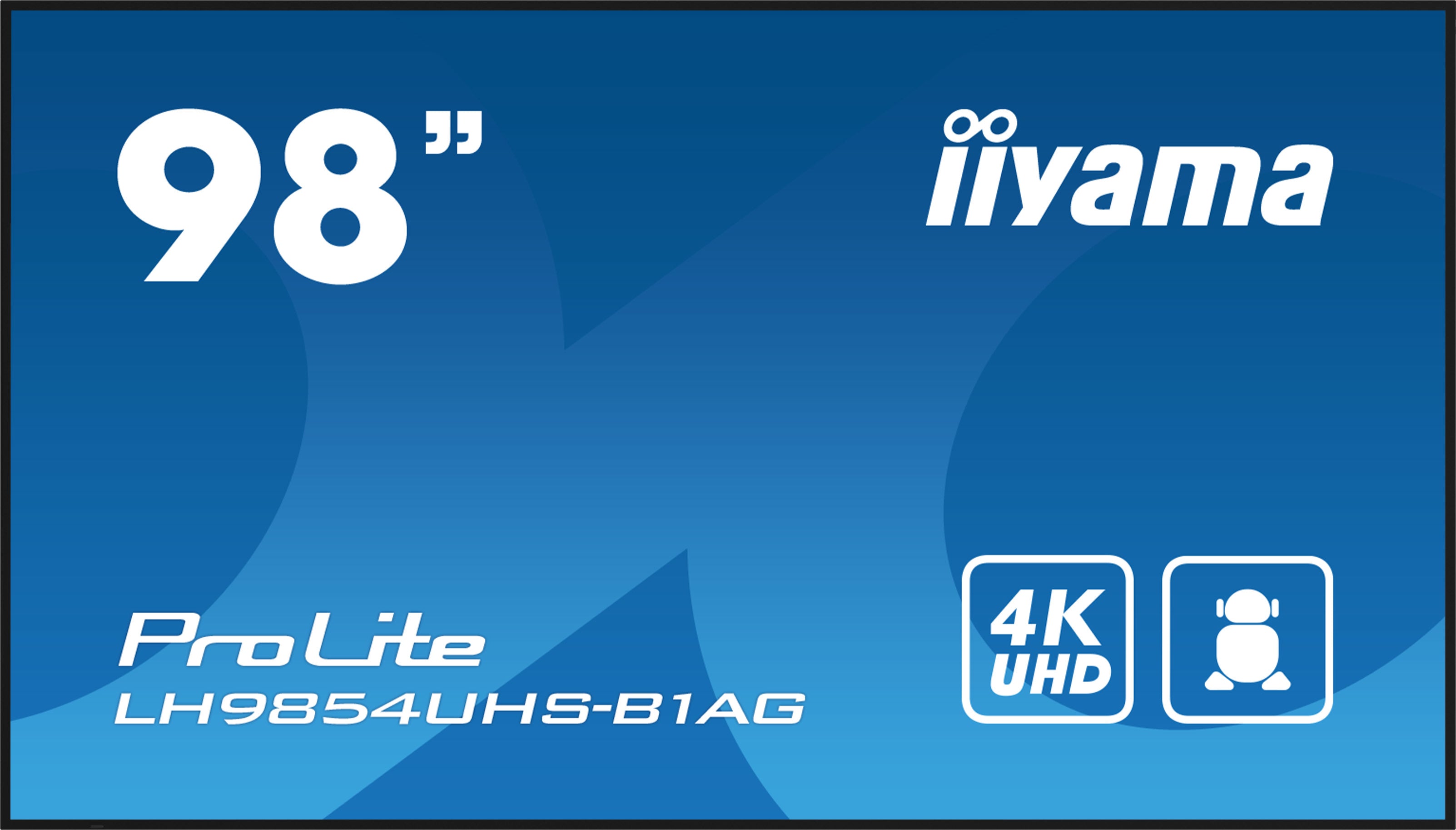 iiyama LH9854UHS-B1AG – 97,5" Public Display LED UHD 4K