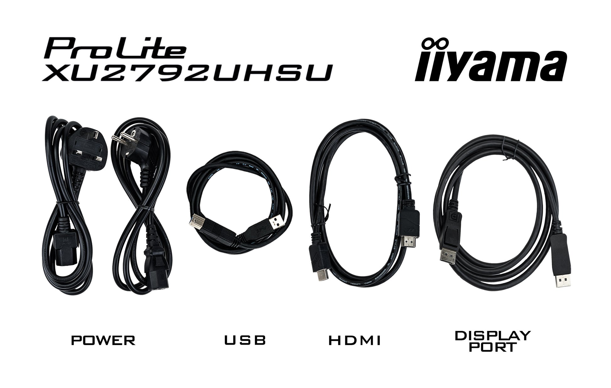 iiyama ProLite XU2792UHSU-B6 – Monitor, 27" 3840 × 2160 (UHD 4K), IPS, 350 cd/m²