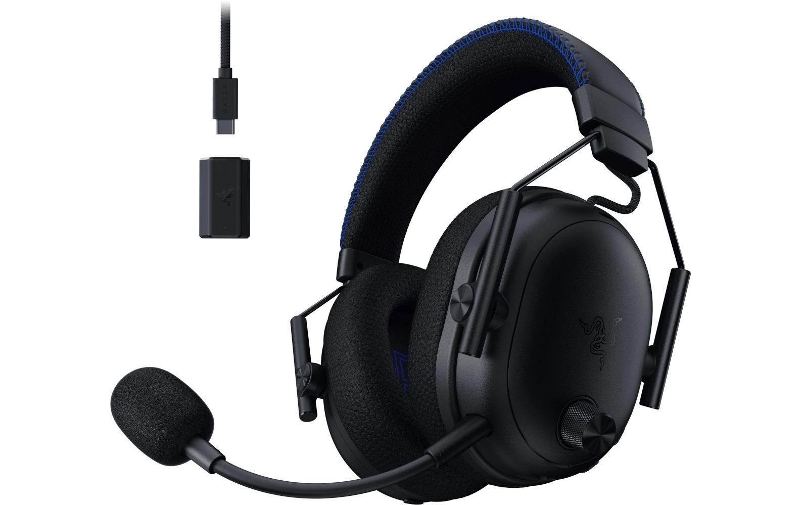 Razer BlackShark V3 Pro – Over-Ear Gaming-Headset – Bluetooth, Surround-Sound – Schwarz, für PS5/PC/Mac