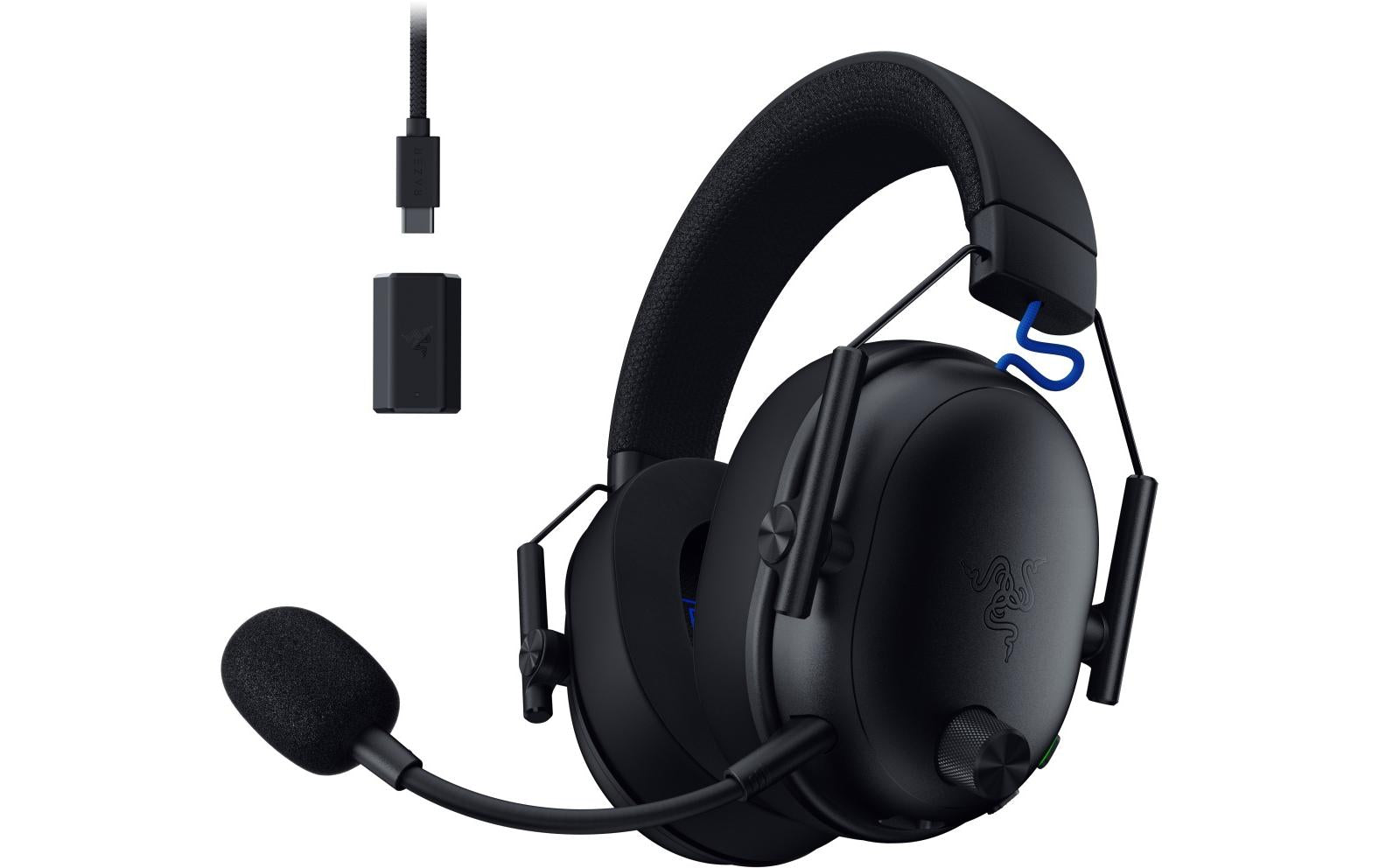 Razer BlackShark V3 – Gaming-Headset – Bluetooth, Surround-Sound – Schwarz – für PS5/PC/Xbox, u. a.