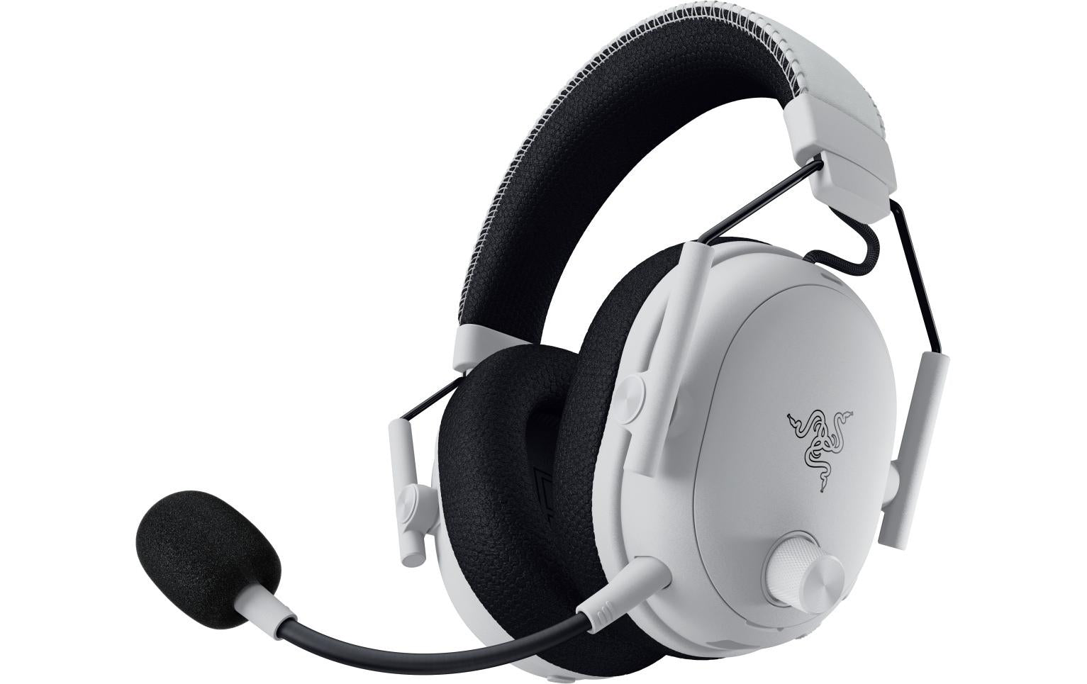 Razer BlackShark V3 Pro – Gaming-Headset, Over-Ear – Bluetooth, Surround-Sound – Weiss, für PC