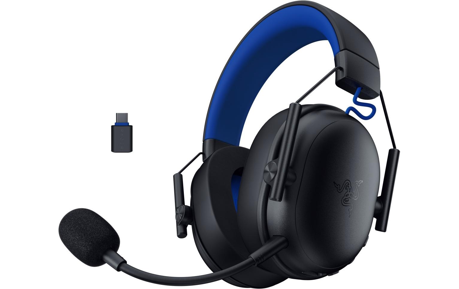 Razer BlackShark V3 X Hyperspeed – Gaming-Headset – Bluetooth, abnehmbares Mikrofon – schwarz – für PS5/PC