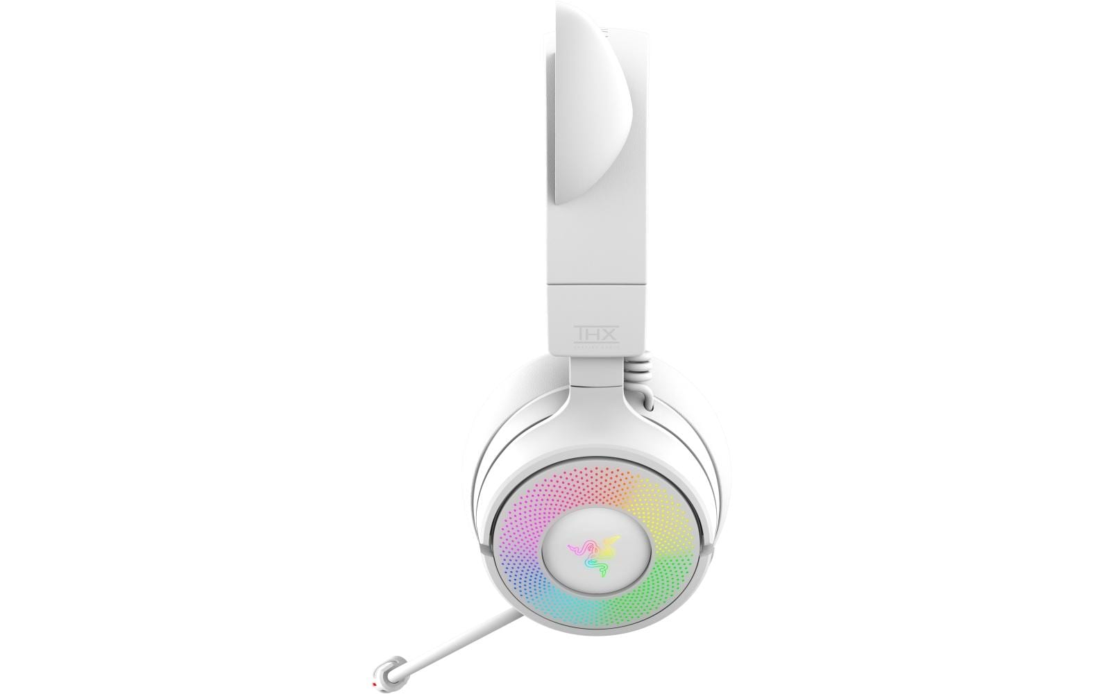 Razer Kraken Kitty V3 Pro – Gaming-Headset – Bluetooth, Surround-Sound, Mikrofon – Weiss – für PC/PS5/PS4