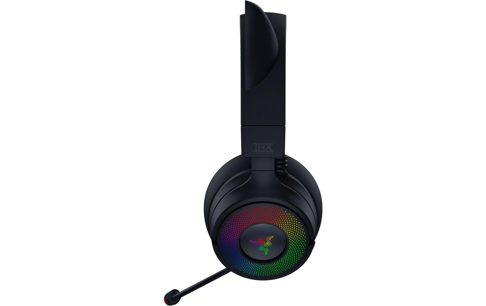 Razer Kraken Kitty V3 Pro – Bluetooth Gaming-Headset, Surround-Sound, Stummschaltung – Schwarz – für PS5/PS4/P