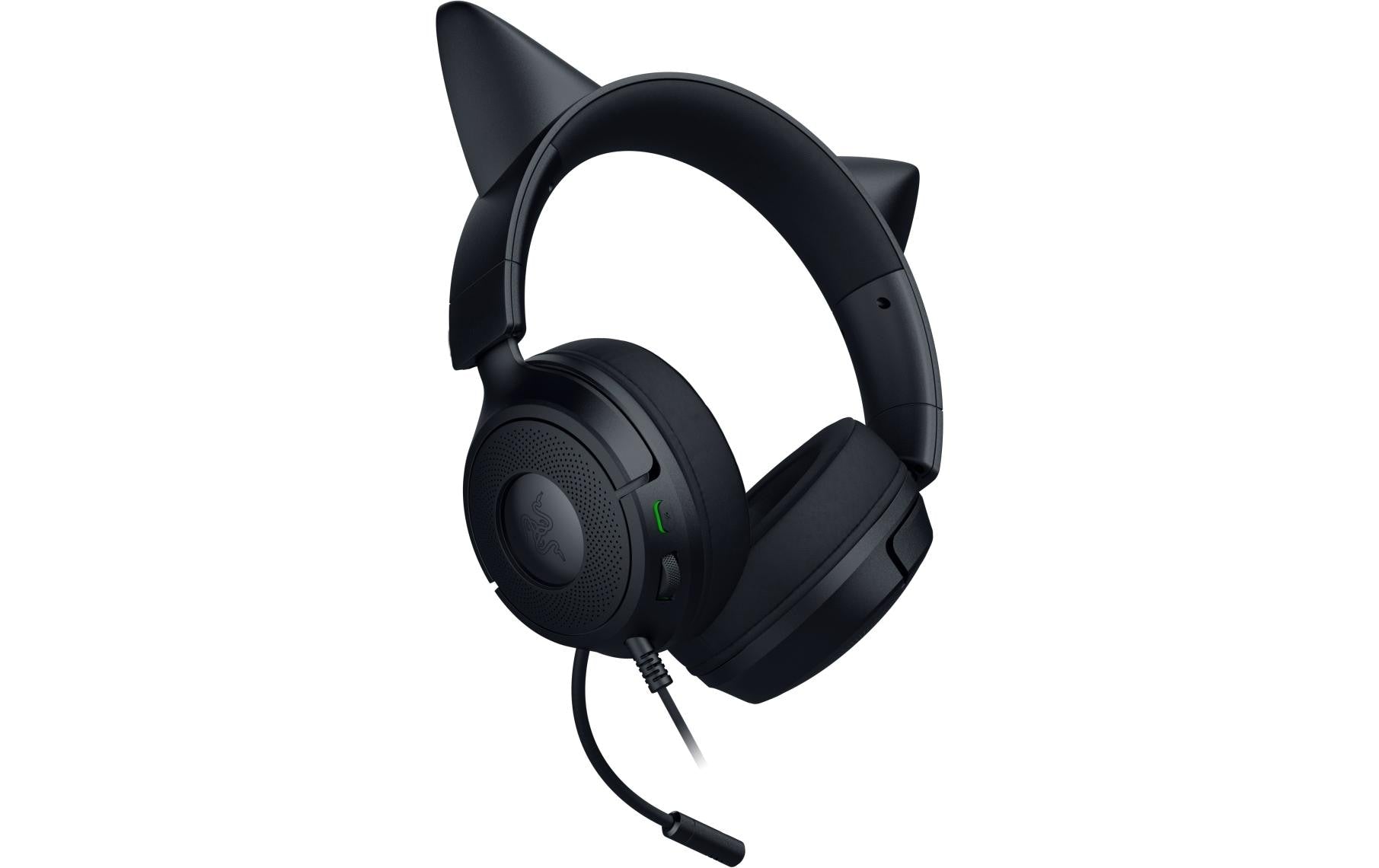 Razer Kraken Kitty V3 X – Over-Ear Gaming-Headset – 3,5 mm Klinke, Surround-Sound, mit Mikrofon – Schwarz