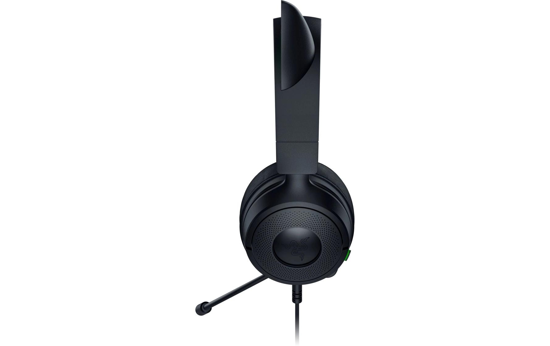 Razer Kraken Kitty V3 X – Over-Ear Gaming-Headset – 3,5 mm Klinke, Surround-Sound, mit Mikrofon – Schwarz