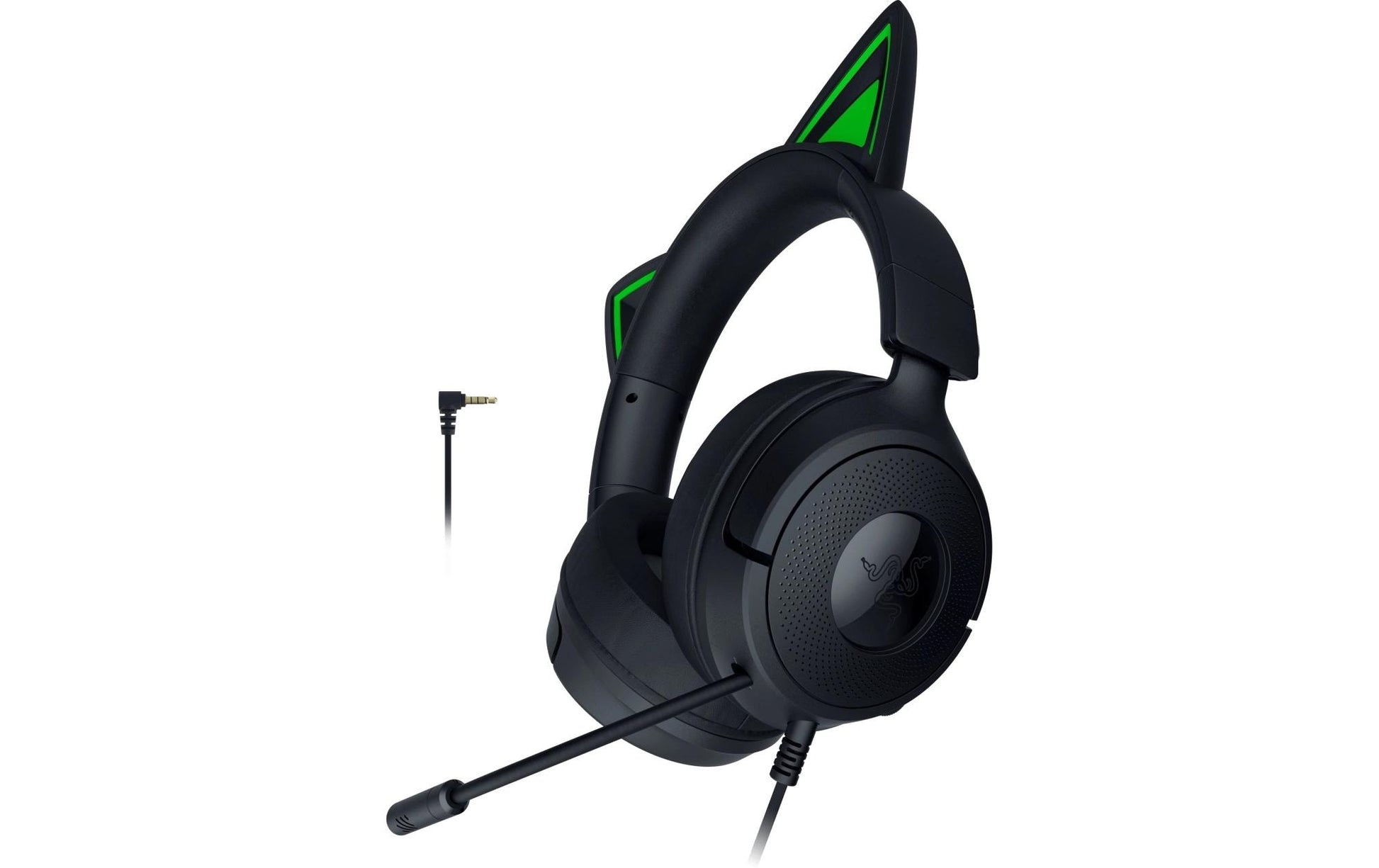 Razer Kraken Kitty V3 X – Over-Ear Gaming-Headset – 3,5 mm Klinke, Surround-Sound, mit Mikrofon – Schwarz