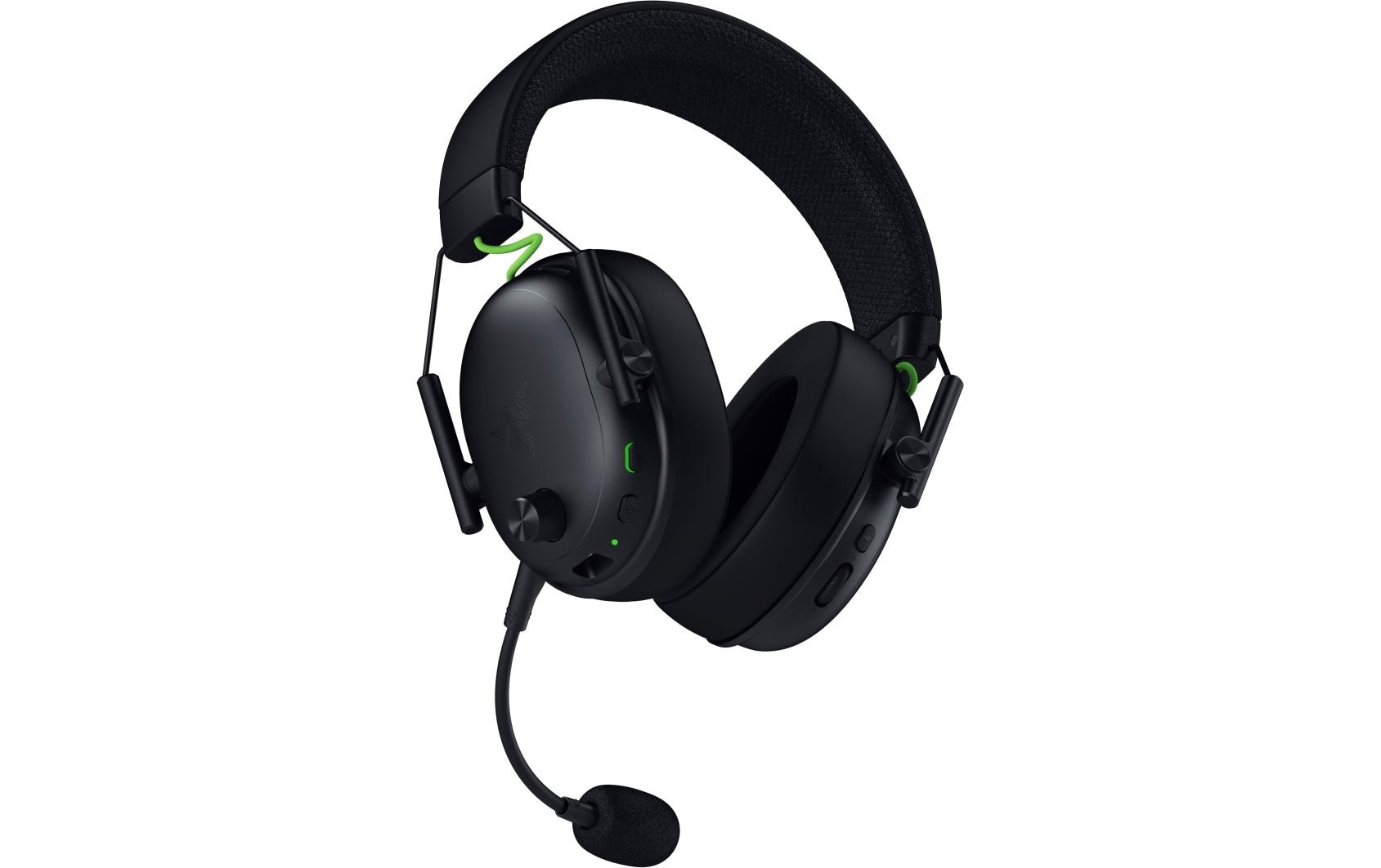 Razer BlackShark V3 – Over-Ear Gaming-Headset – Bluetooth, Surround-Sound, abnehmbares Mikrofon – Schwarz