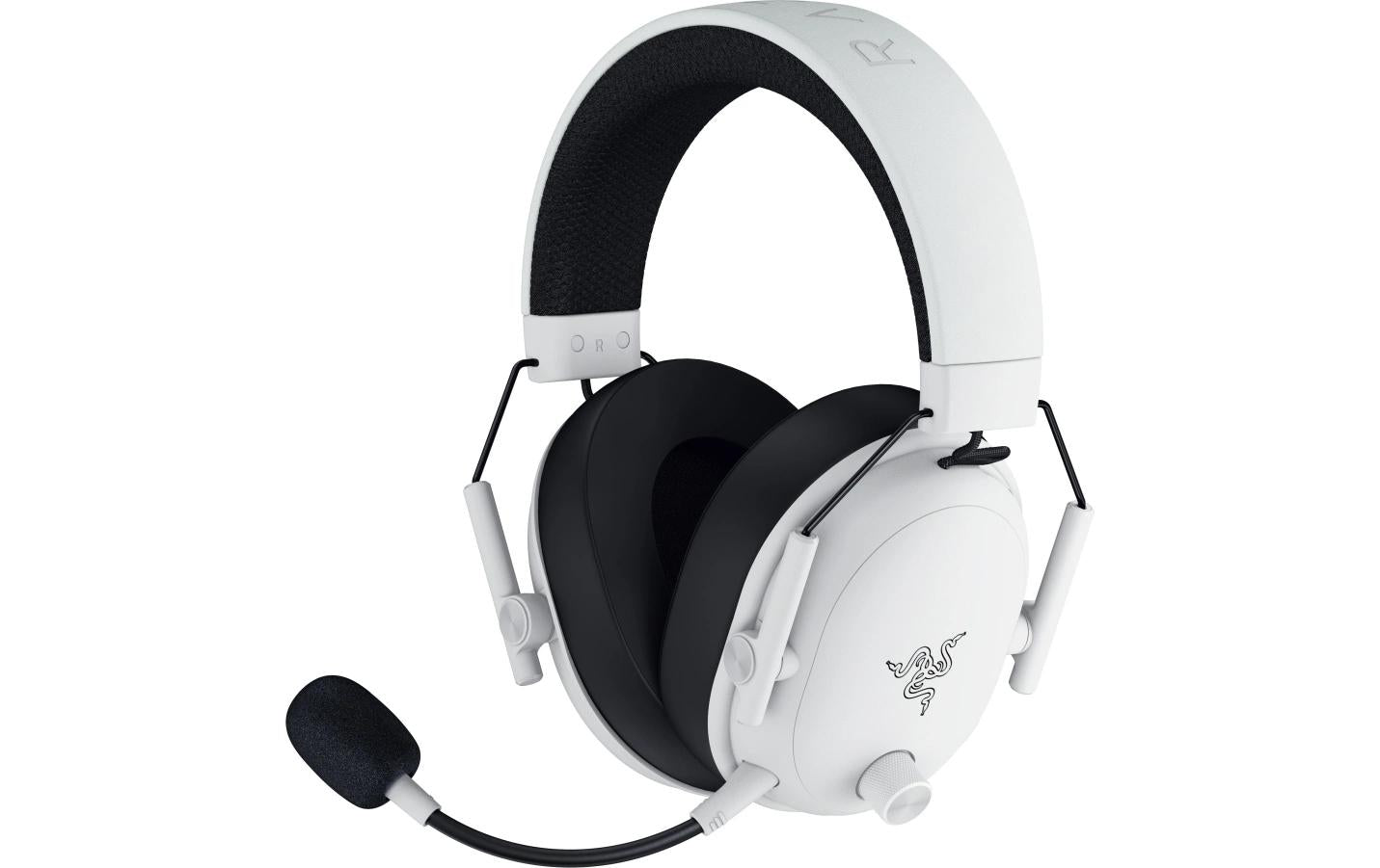 Razer BlackShark V3 – Over-Ear Gaming-Headset – Bluetooth, Surround-Sound – Weiss – für PS5/PS4/PC