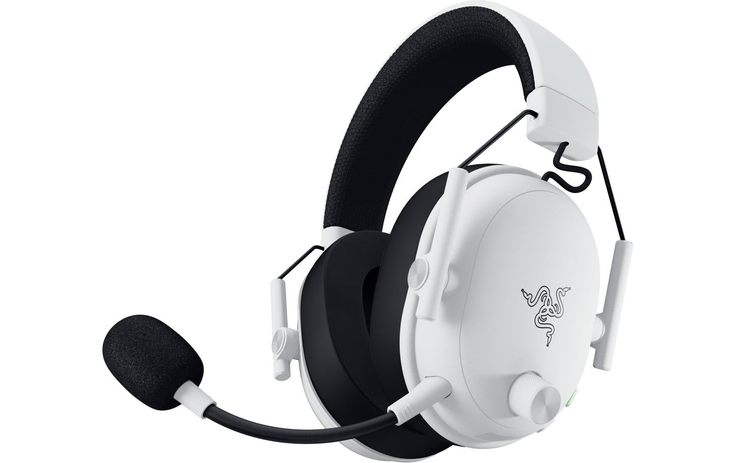 Razer BlackShark V3 – Over-Ear Gaming-Headset – Bluetooth, Surround-Sound – Weiss – für PS5/PS4/PC