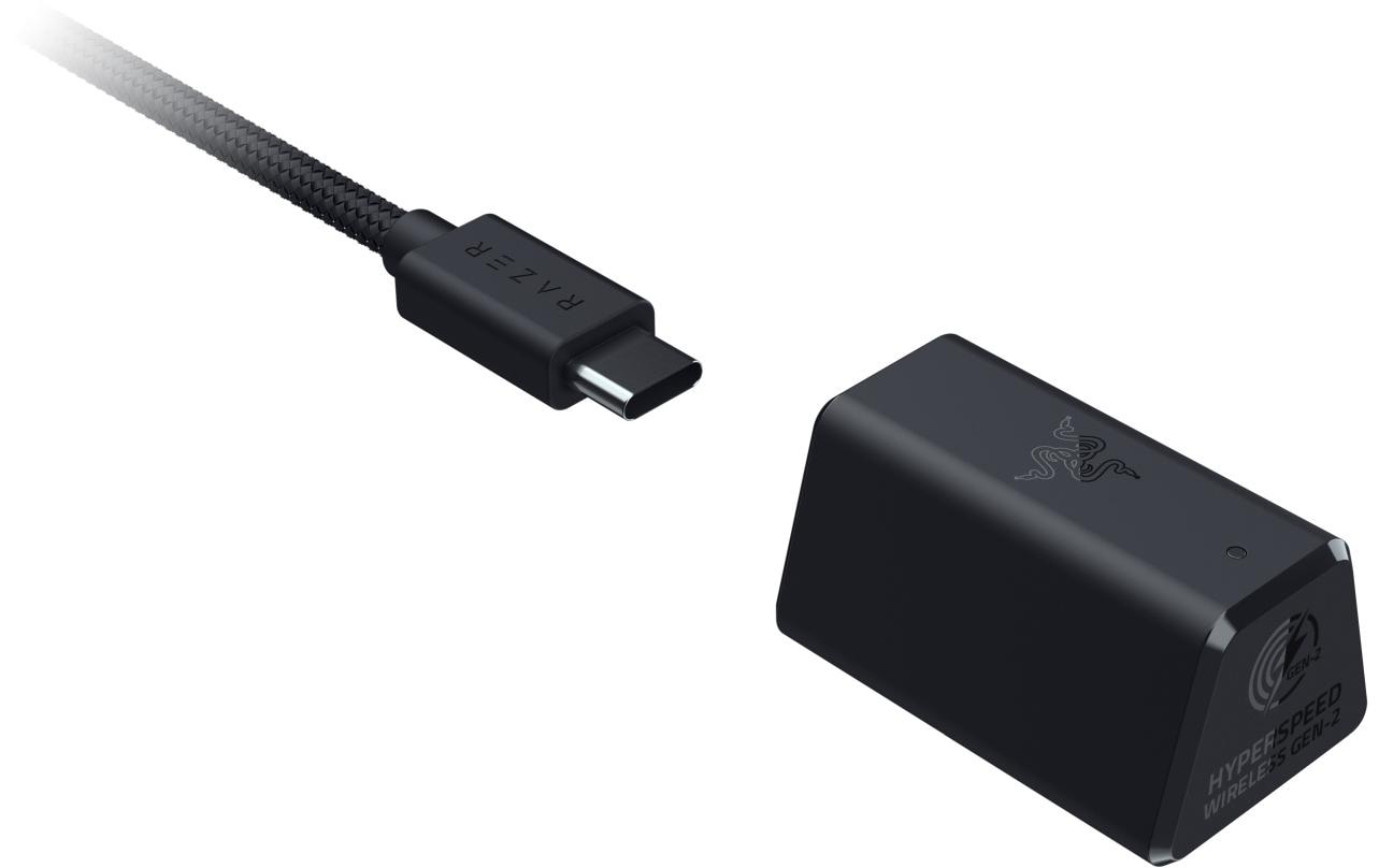 Razer BlackShark V3 – USB-C Gaming-Headset – THX Spatial Audio, abnehmbares Mikrofon – Schwarz – für PS5/PS4/PC