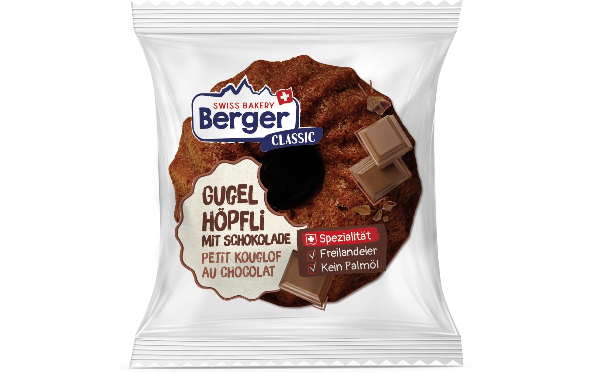 Zweifel Amadina Gugelhöpfli – Schokolade – 45 g