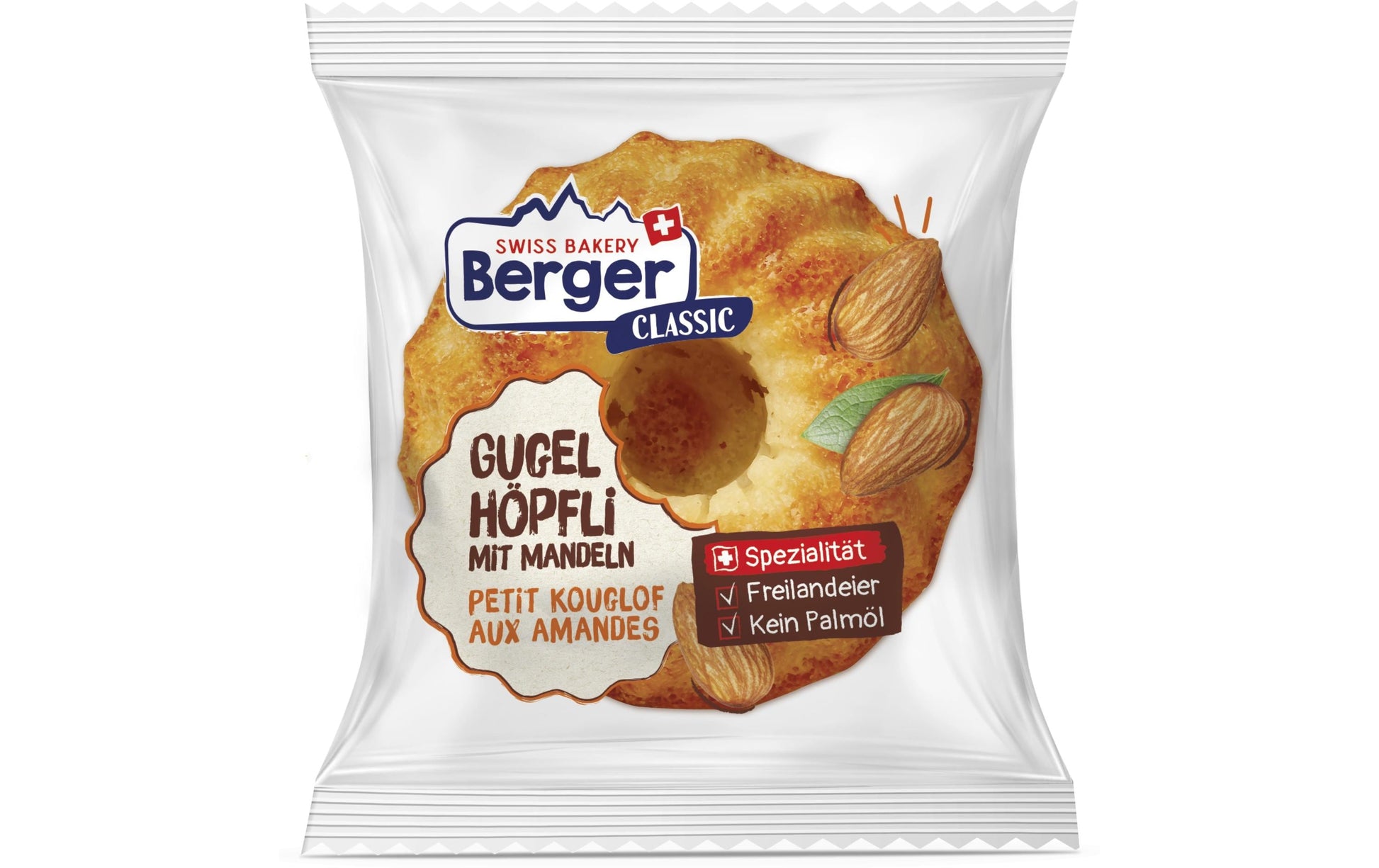 Zweifel Amadina Gugelhöpfli – Mandel – 45 g