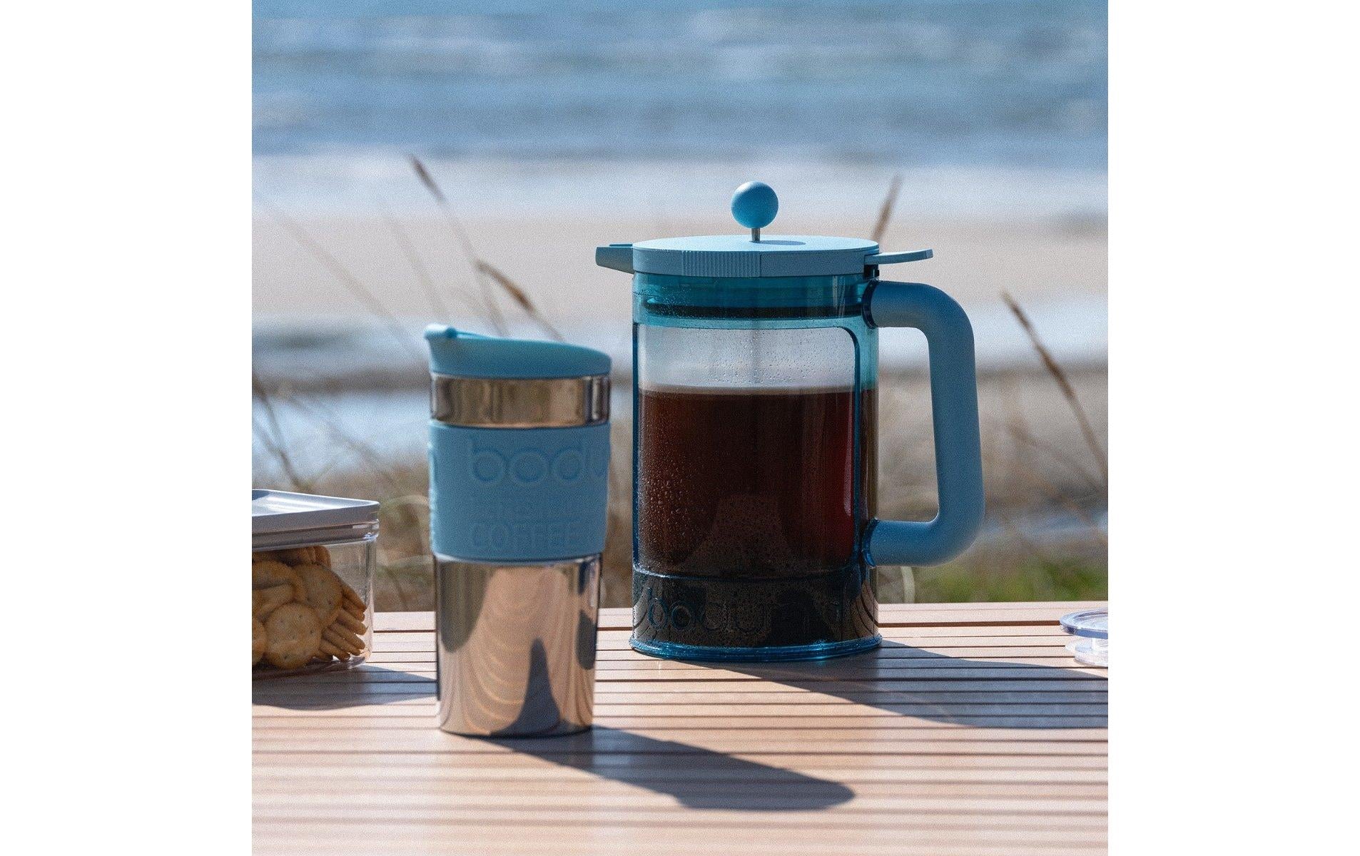 Bodum French Press / Kaffeebereiter – 1,5 l, 12 Tassen, Kunststoff/Edelstahl