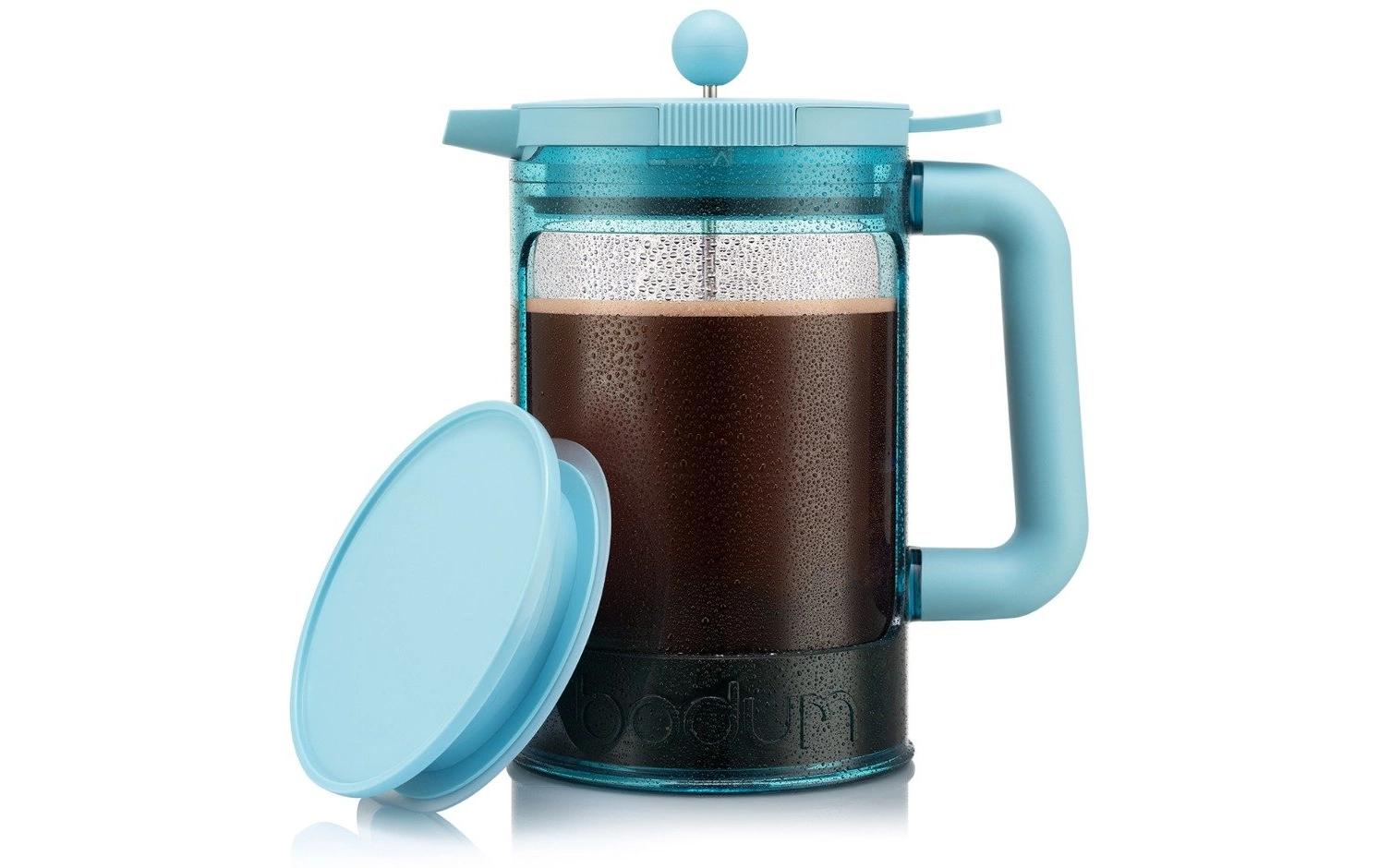 Bodum French Press / Kaffeebereiter – 1,5 l, 12 Tassen, Kunststoff/Edelstahl