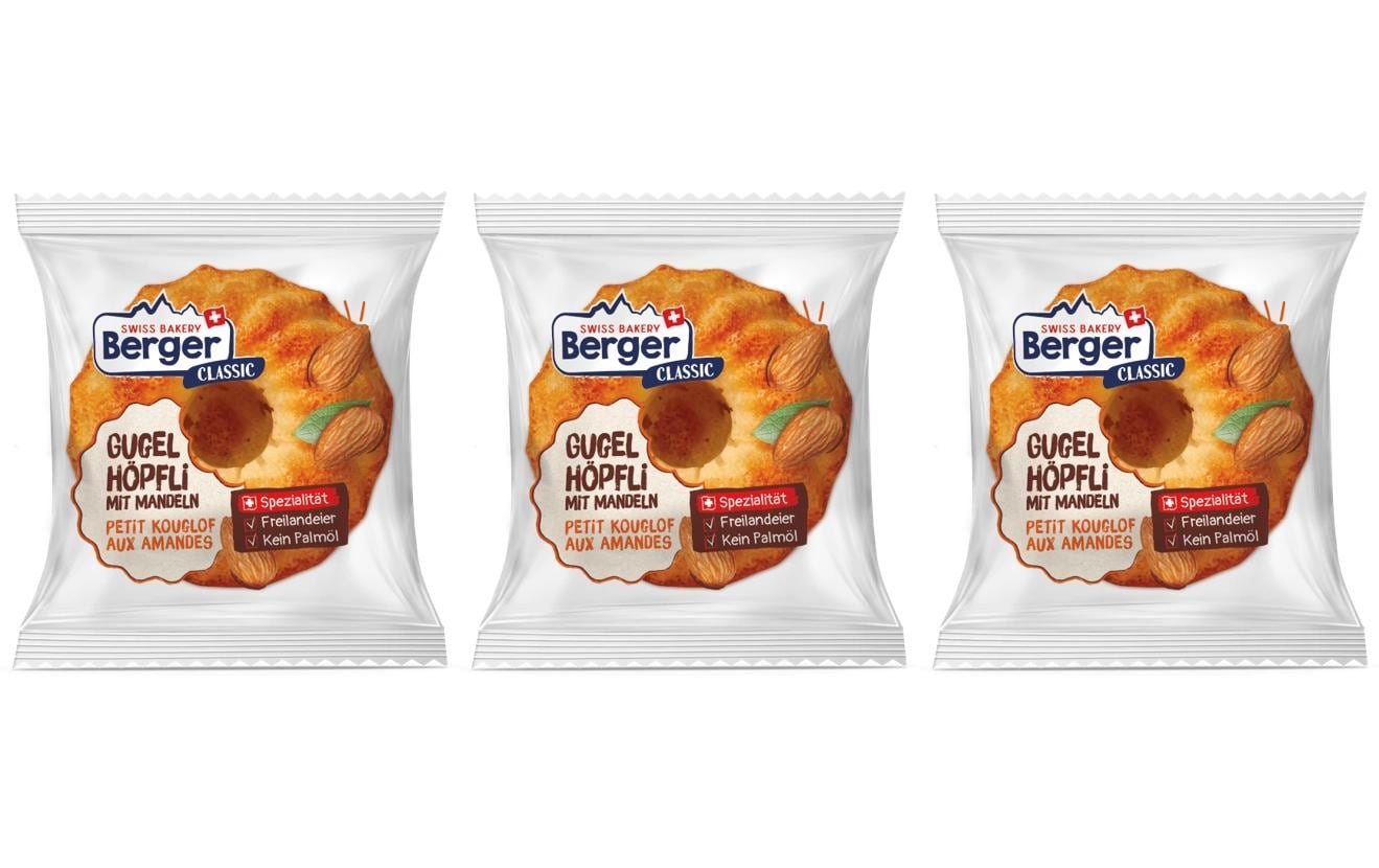 Berger Amadina Gugelhöpfli – Mandeln – 135 g