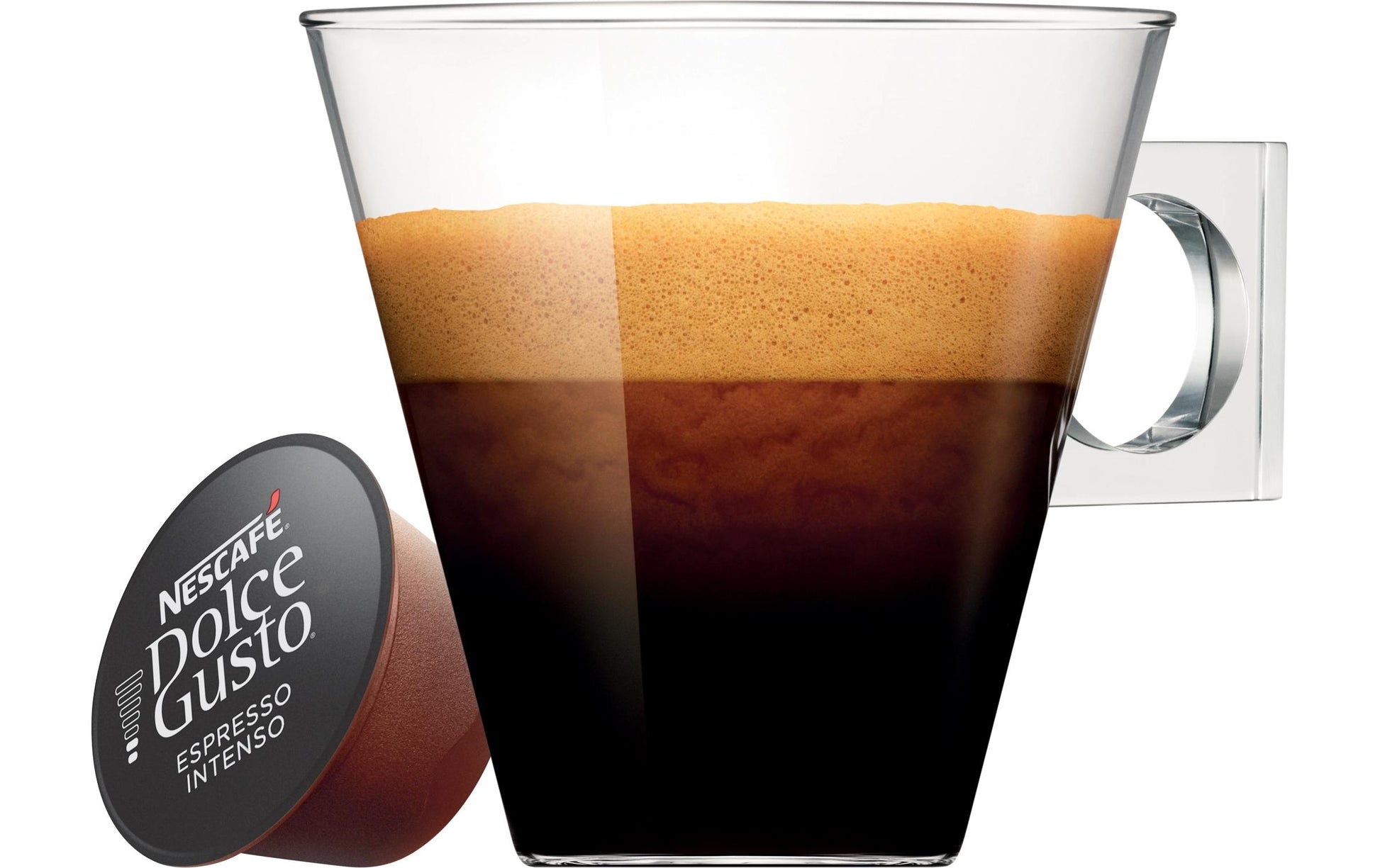 Nescafé Espresso Intenso – Kapseln für Dolce Gusto – mittel, 16 Kapseln