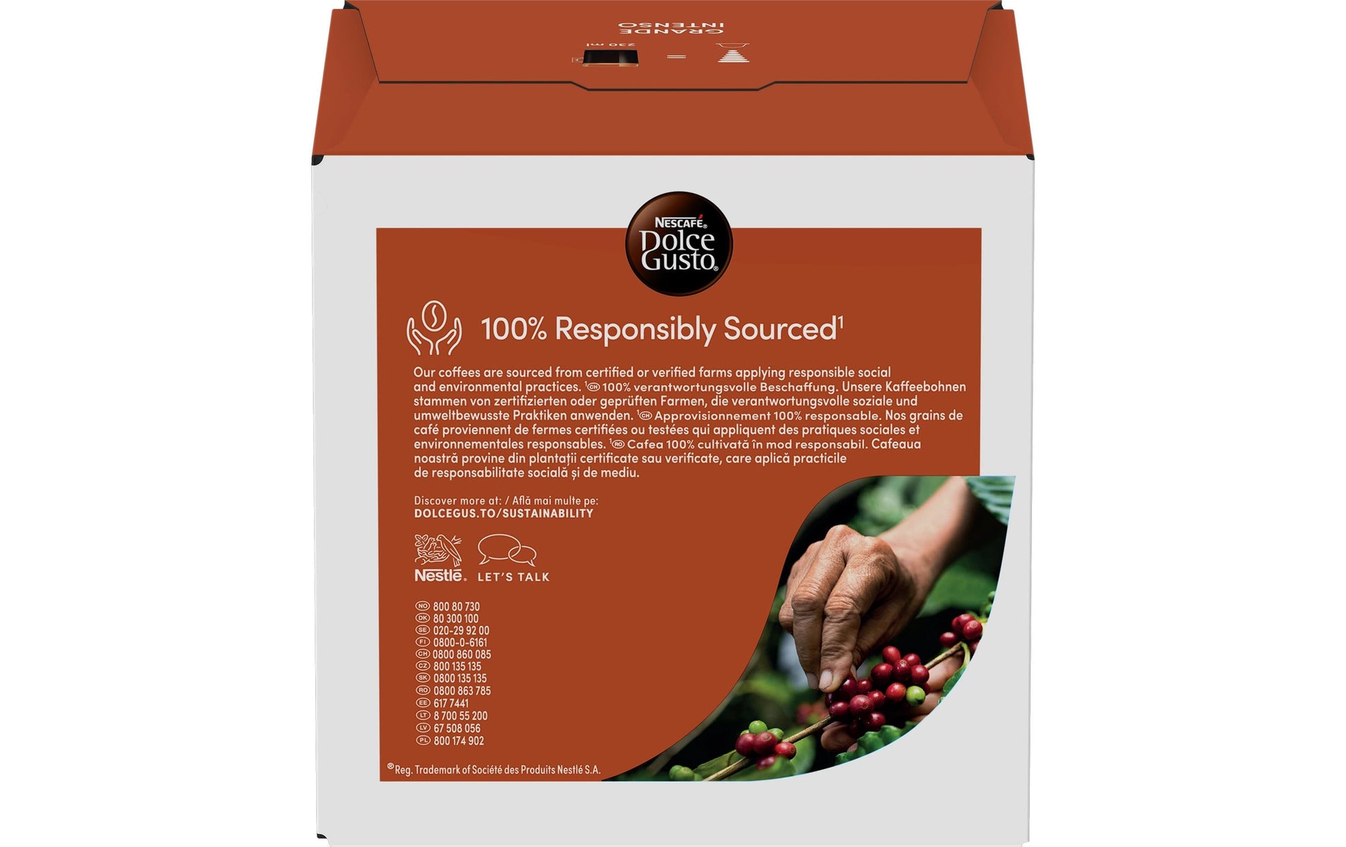 Nescafé Grande Intenso – Kapseln für Dolce Gusto – Espresso, 16 Kapseln