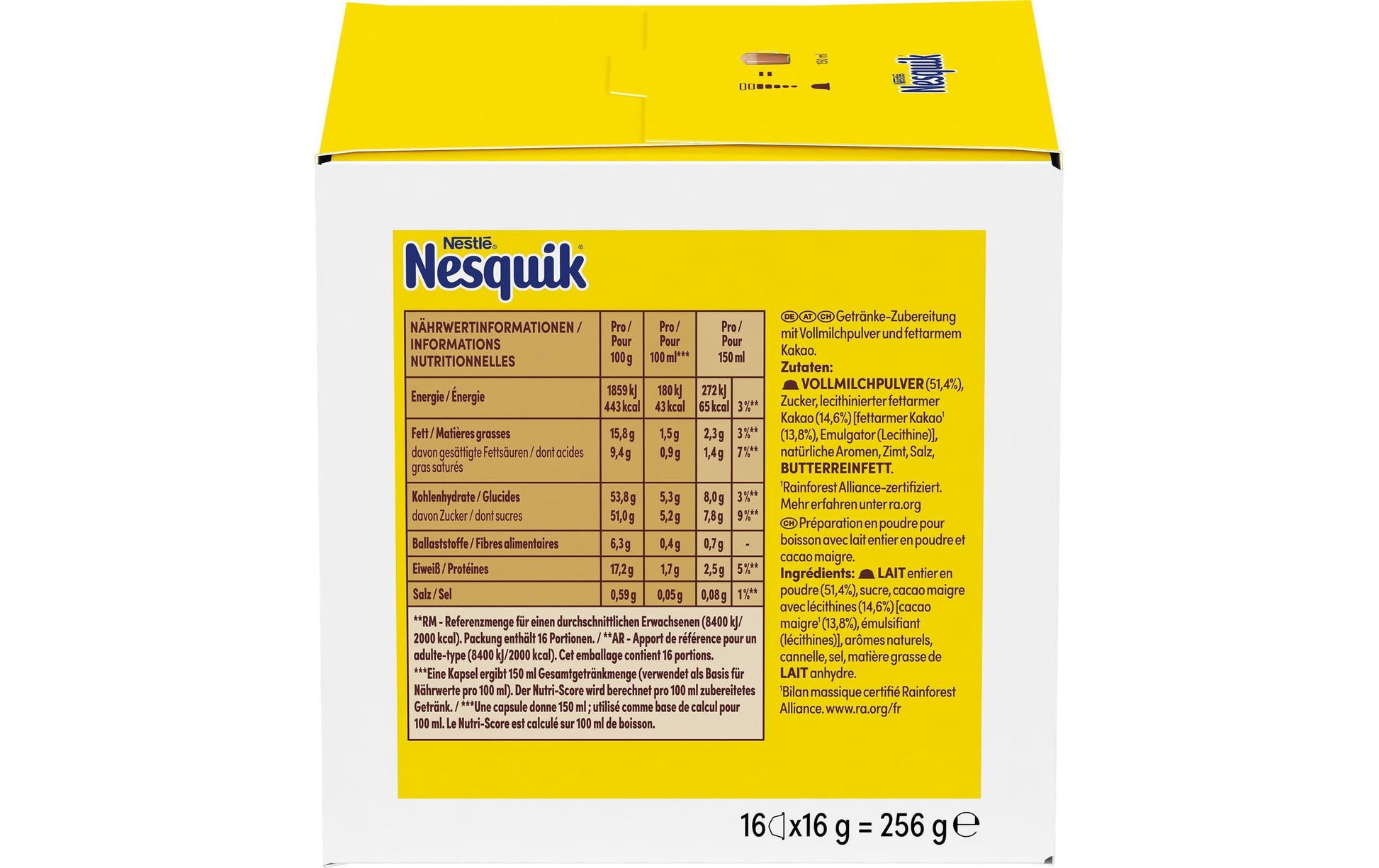 Nescafé Nesquik – Kapseln für Dolce Gusto – Schokolade, 16 Kapseln