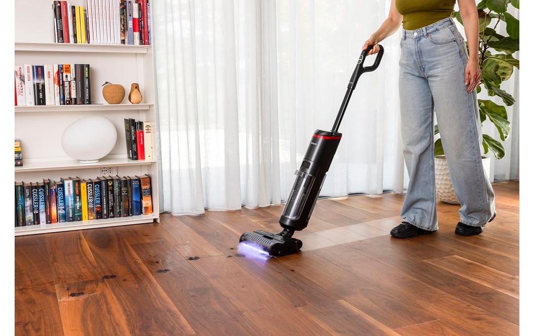 Polti Multiflächenreiniger ROLLYSTEAM WD40C – Akkubetrieb, 22 V, 27 × 24 × 116 cm, 4,2 kg