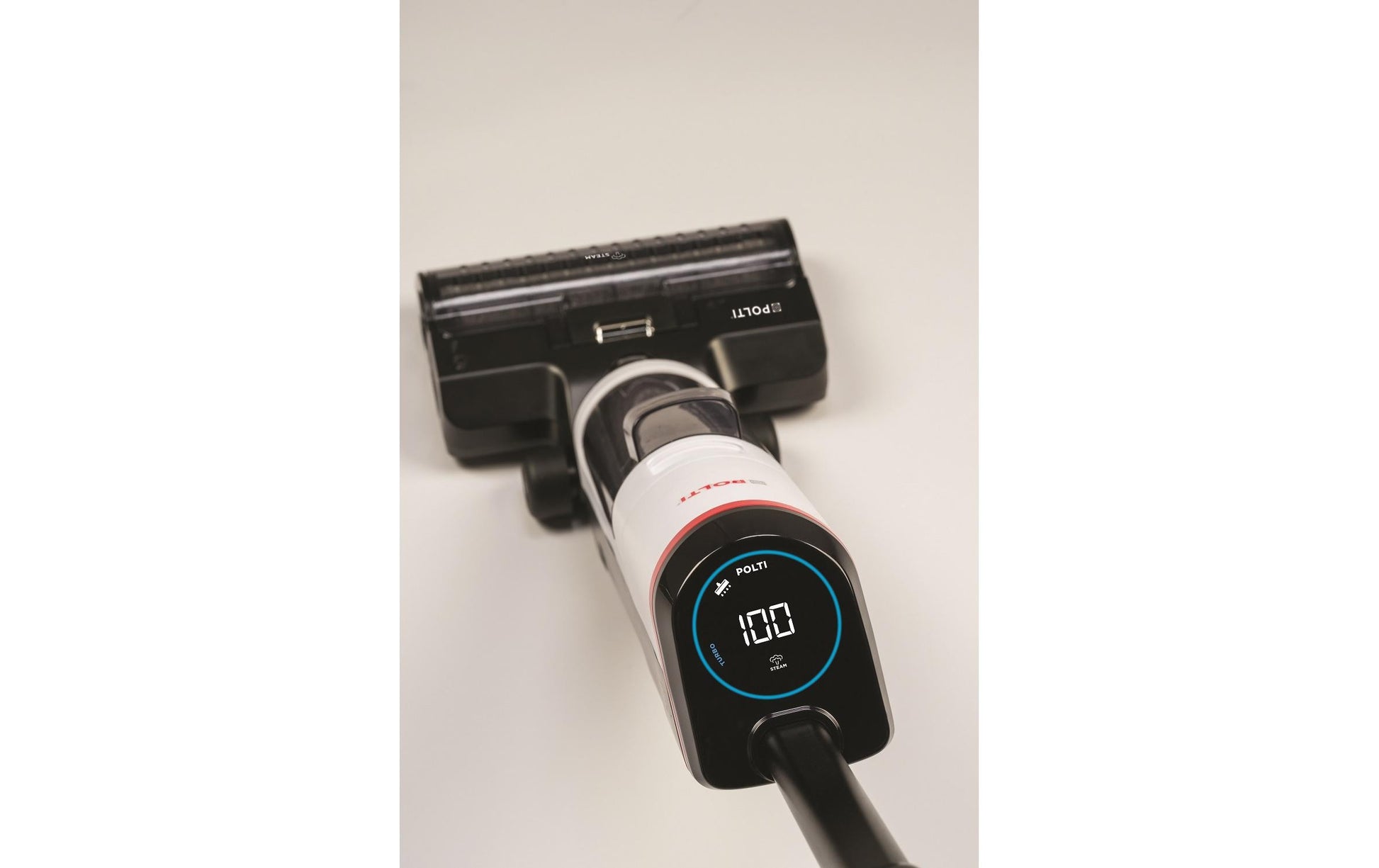 Polti Multiflächenreiniger ROLLYSTEAM WD30C – 450 W, Schmutzwassertank 0,8 l, Akkubetrieb, 21,6 V