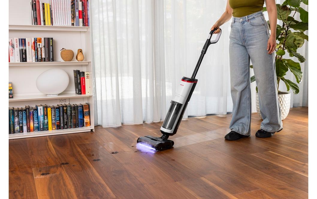 Polti Multiflächenreiniger ROLLYSTEAM WD30C – 450 W, Schmutzwassertank 0,8 l, Akkubetrieb, 21,6 V