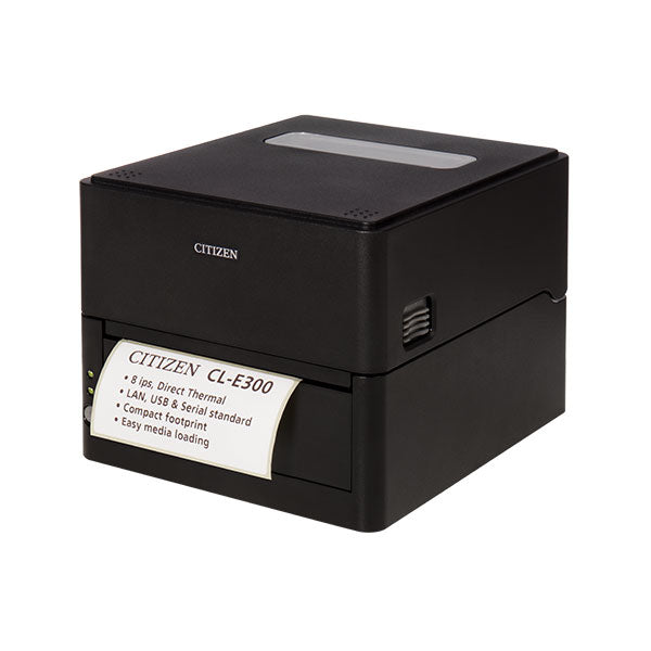Citizen CL-E300 – Etikettendrucker, Thermodirekt, bis 127 mm, USB, LAN, RS-232, 203 dpi
