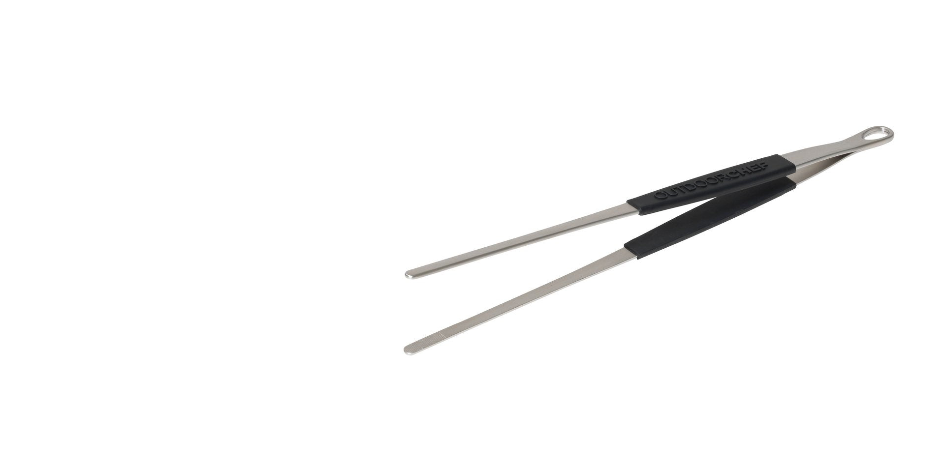 OUTDOORCHEF Grillzange 5 × 2,1 × 45 cm, Edelstahl/Kunststoff, Silber, spülmaschinenfest
