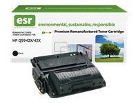 esr 42X (Q5942X) Schwarzer Toner – Kompatibel XL – 20'000 Seiten – für HP