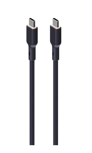 AUKEY USB-C-auf-USB-C-Kabel – USB 2.0 (480 Mbit/s) – 1 m – PD 240 W – Silikonmantel – Weiss