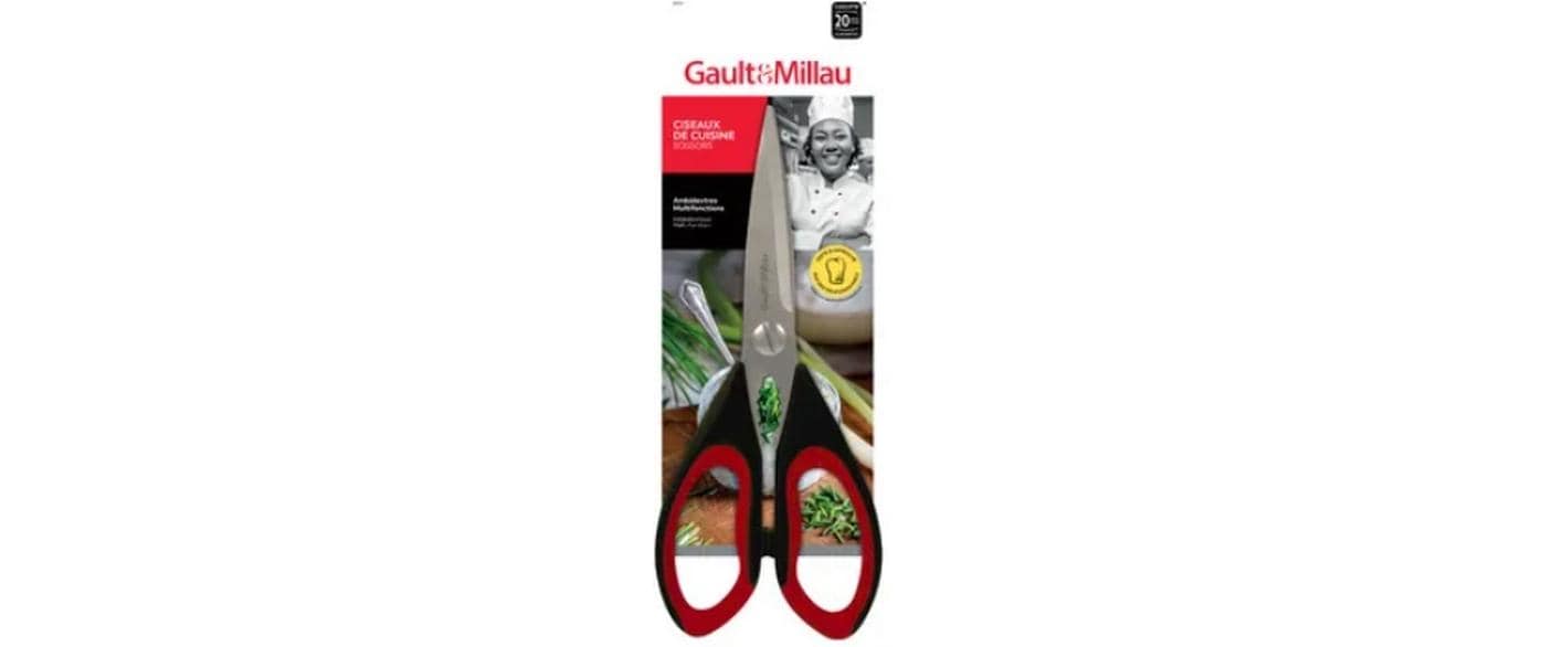 Gault millau Gault & Millau – Küchenschere 27,5 cm, Kunststoff, Rot