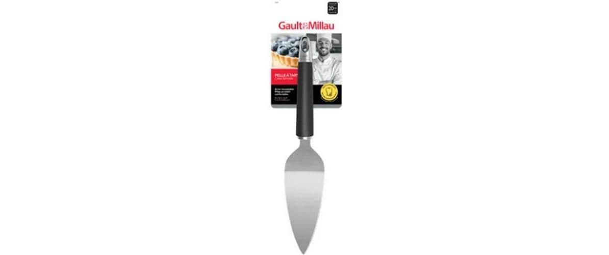 Gault millau Gault & Millau – Tortenheber 33 cm, 9 × 3 cm, Edelstahl, Silber/Schwarz