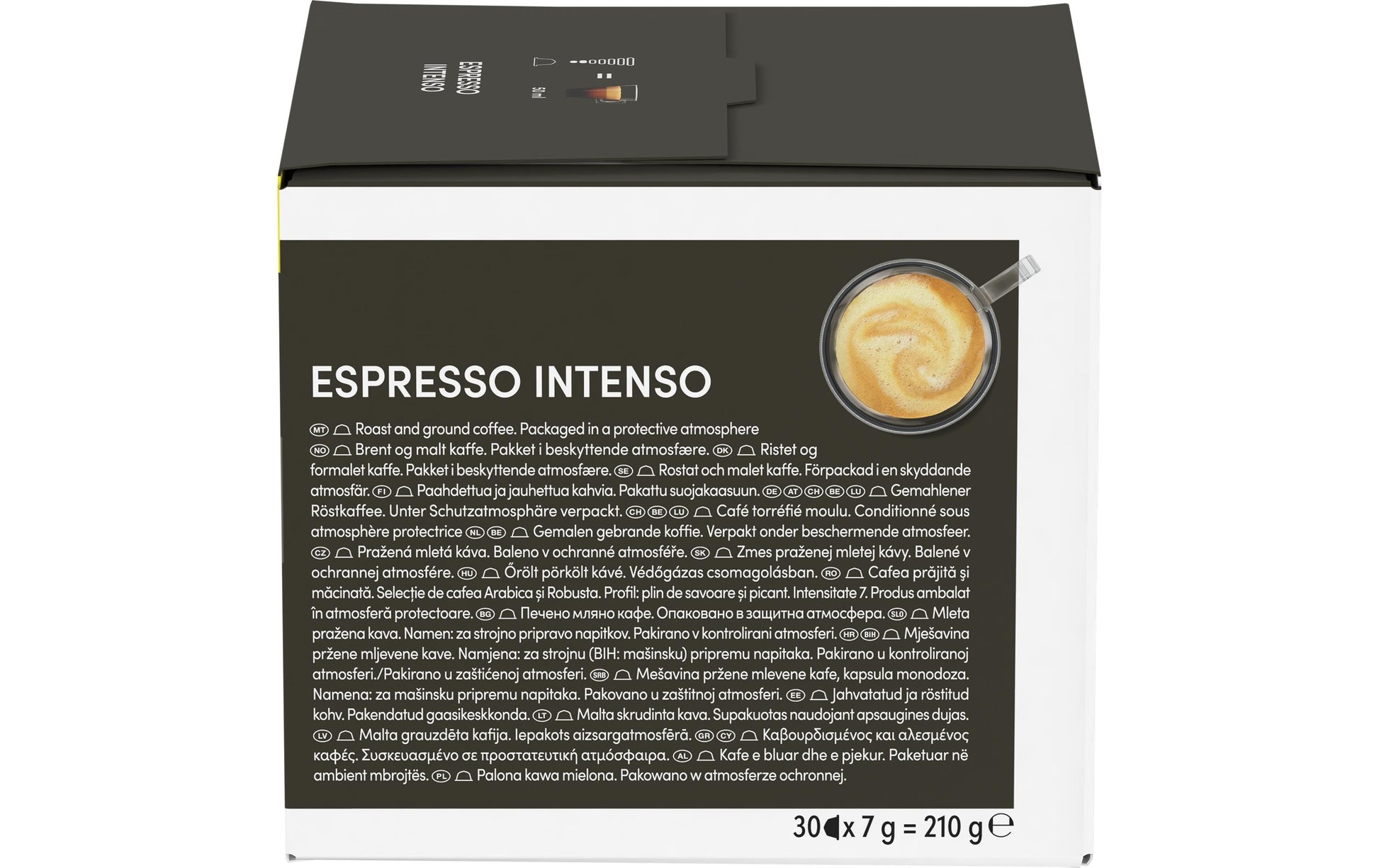 Nescafé Espresso Intenso – Kapseln für Dolce Gusto – Intensität 7, 30 Kapseln